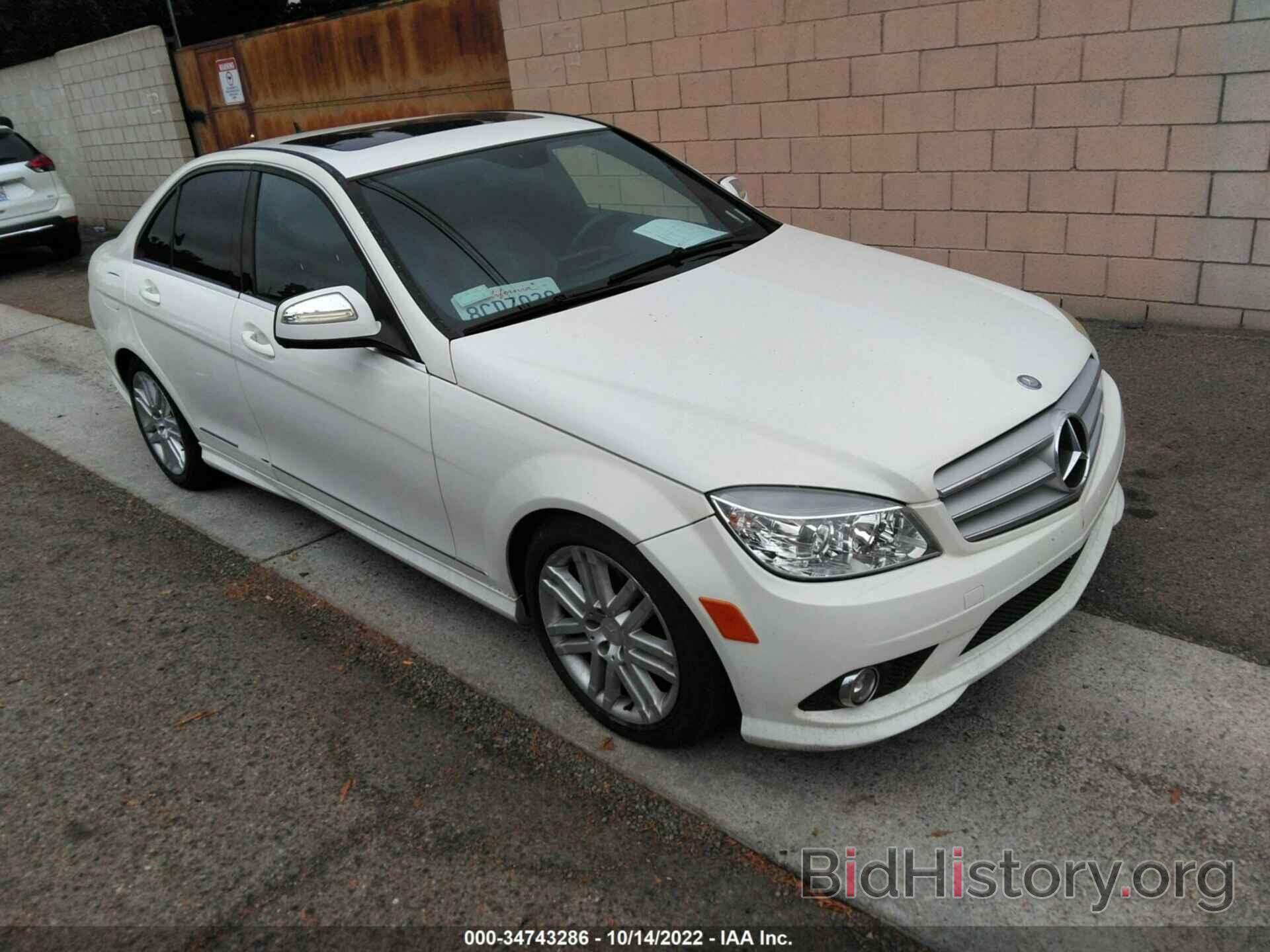 Photo WDDGF54X58R031095 - MERCEDES-BENZ C-CLASS 2008