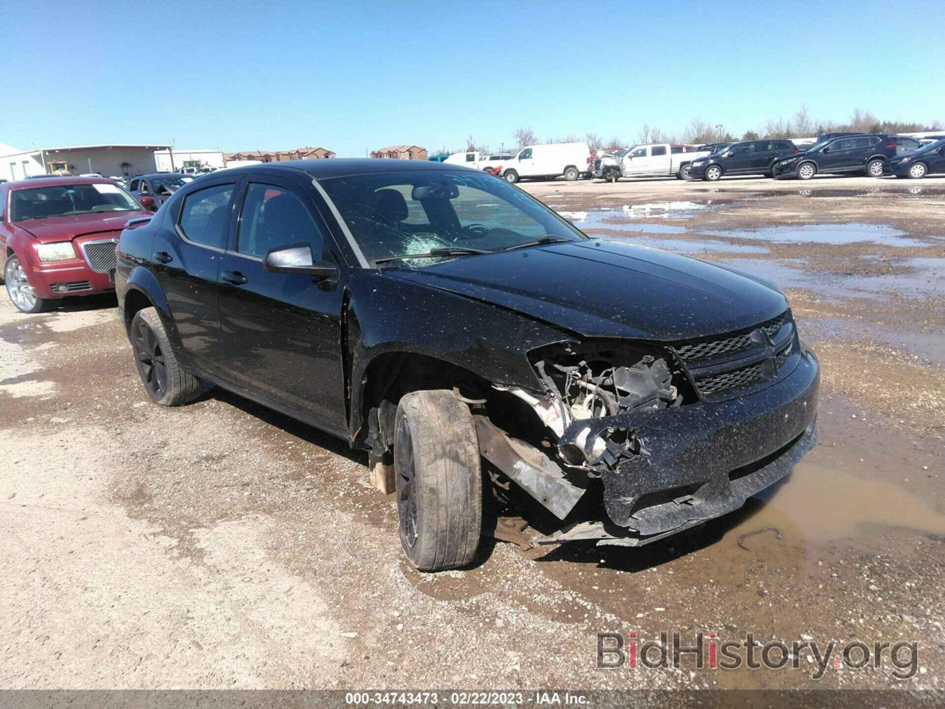 Photo 1C3CDZAG8DN750437 - DODGE AVENGER 2013