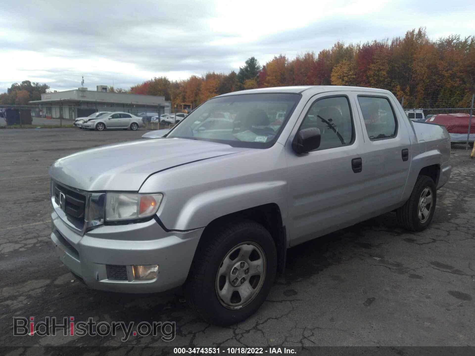 2010 HONDA RIDGELINE - VIN: 5FPYK1F2XAB003770 - Фото 2