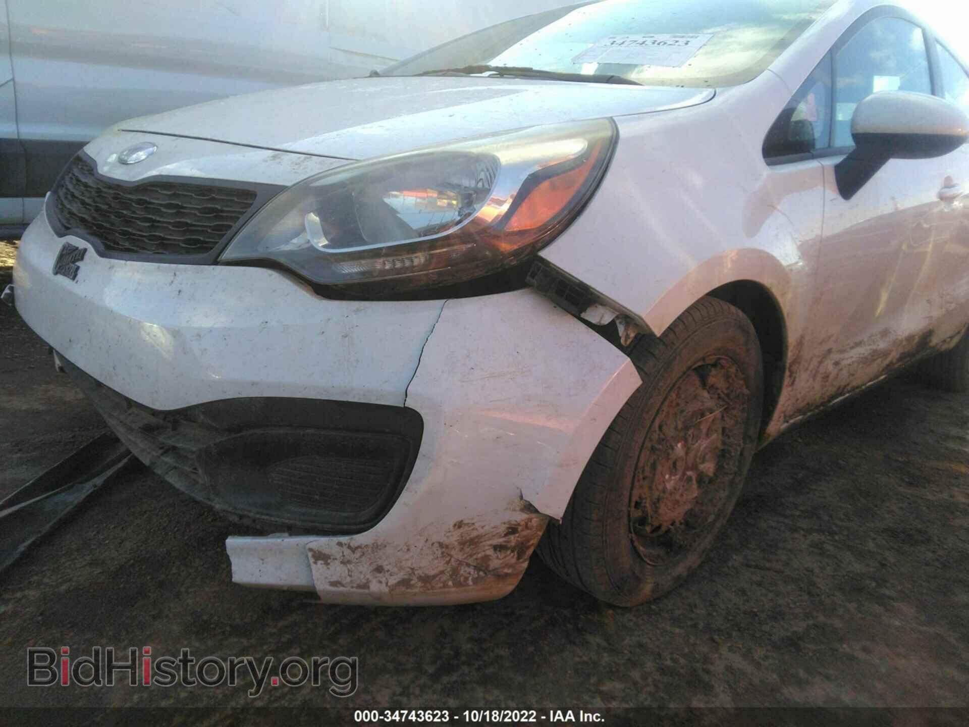 2013 KIA RIO - VIN: KNADM4A39D6238029 - Фото 6