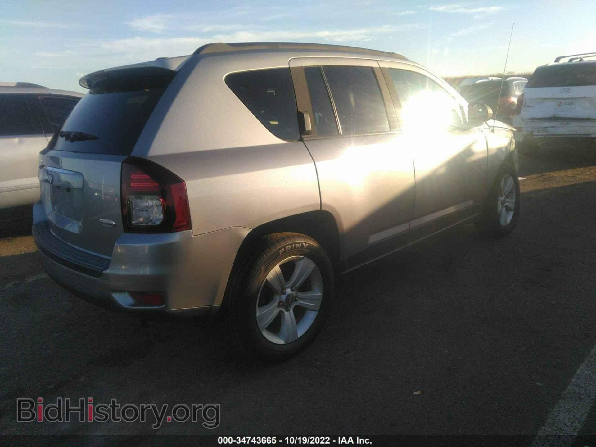 2016 JEEP COMPASS - VIN: 1C4NJDEB9GD696042 - Фото 4