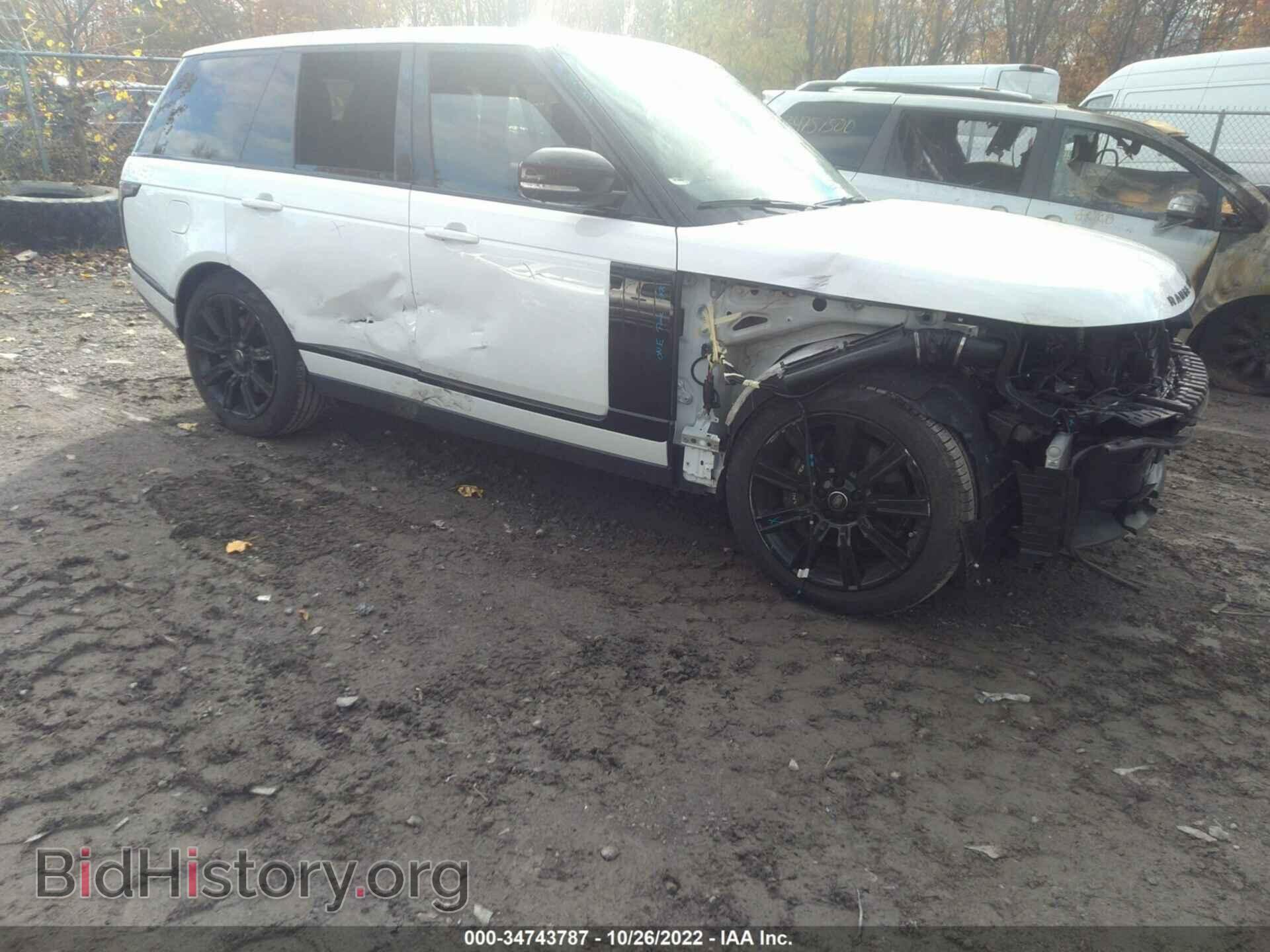 Photo SALGS2RU8LA573214 - LAND ROVER RANGE ROVER 2020