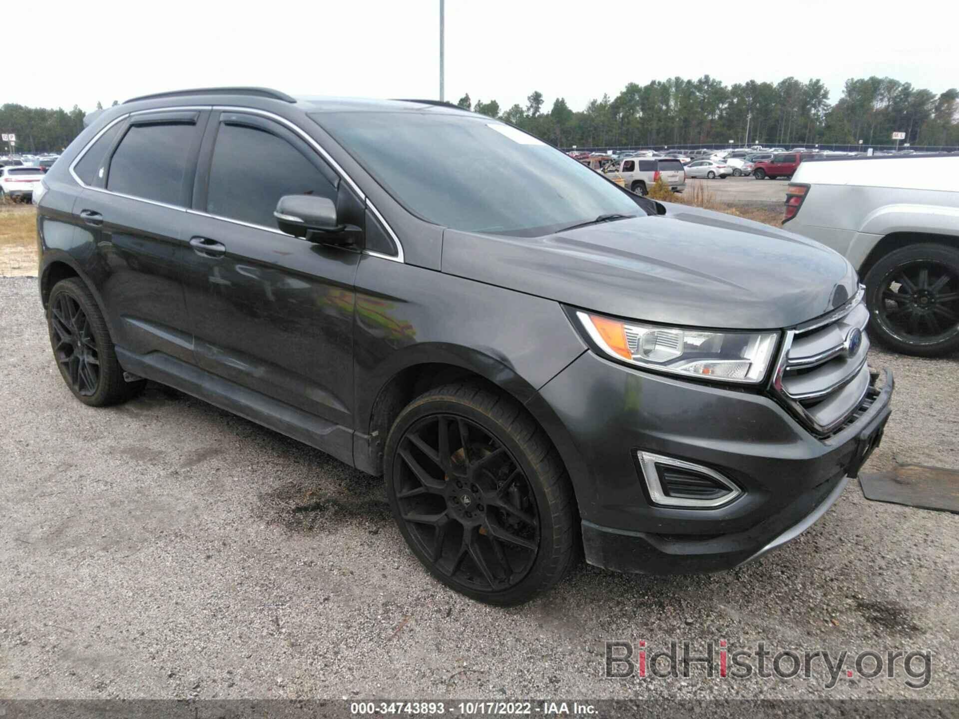 Фотография 2FMTK3J88FBB96219 - FORD EDGE 2015