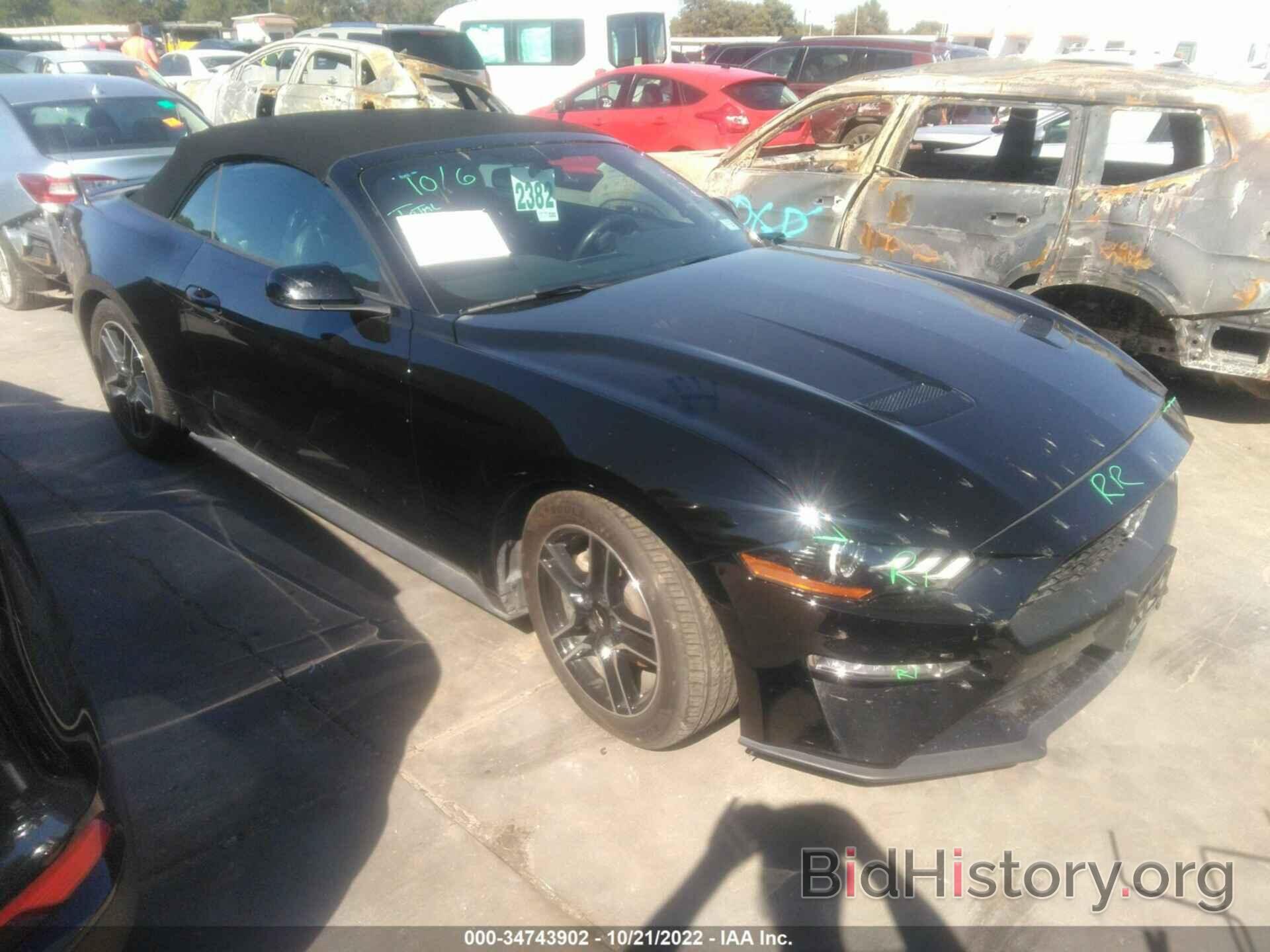 Photo 1FATP8UH7L5184714 - FORD MUSTANG 2020
