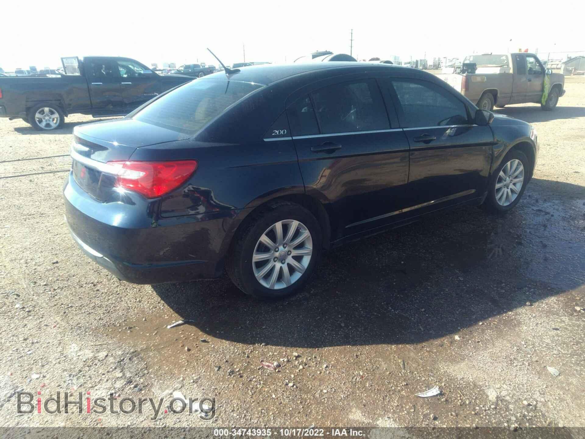 2013 CHRYSLER 200 - VIN: 1C3CCBBB0DN654766 - Фото 4