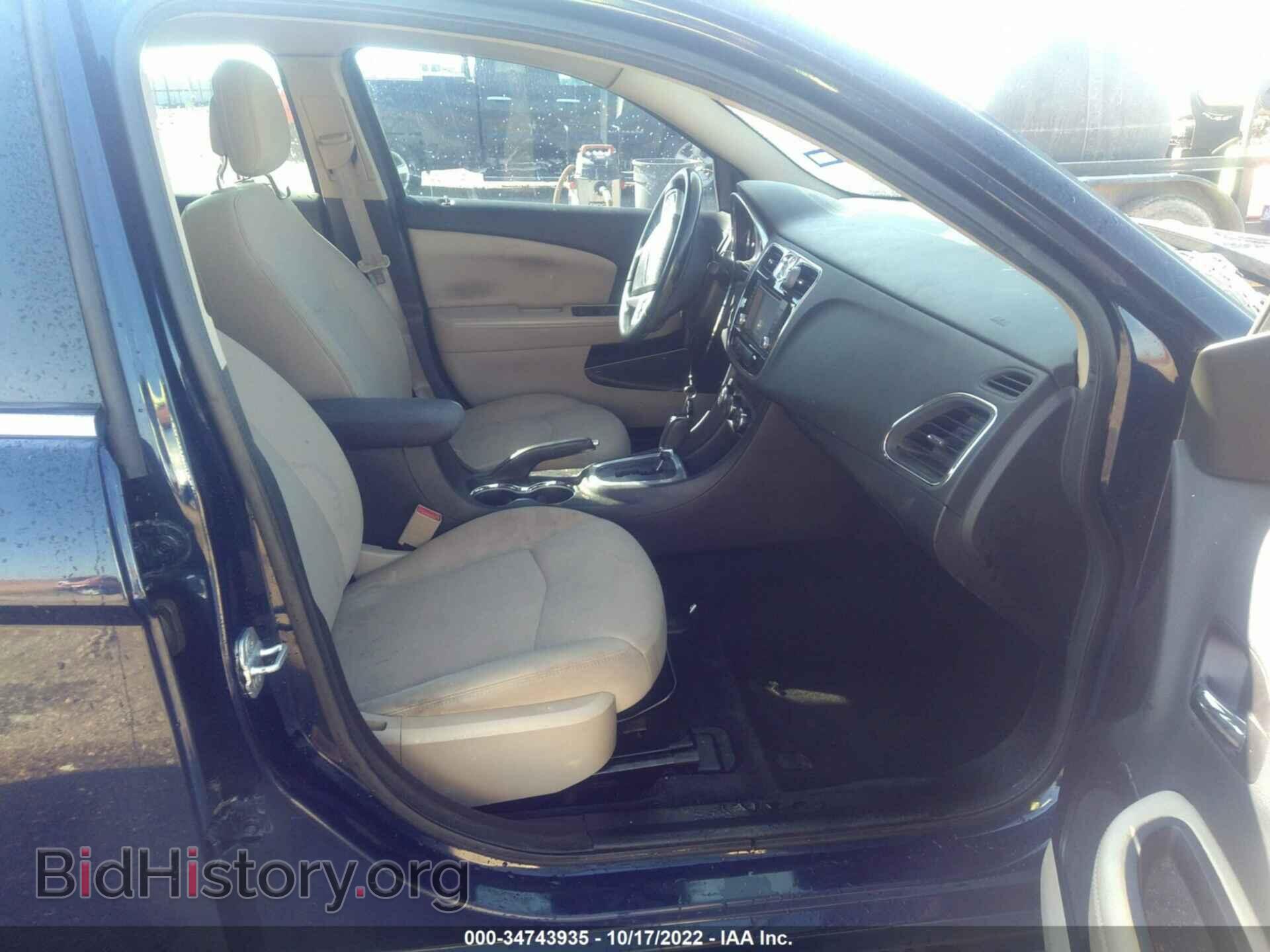 2013 CHRYSLER 200 - VIN: 1C3CCBBB0DN654766 - Фото 5