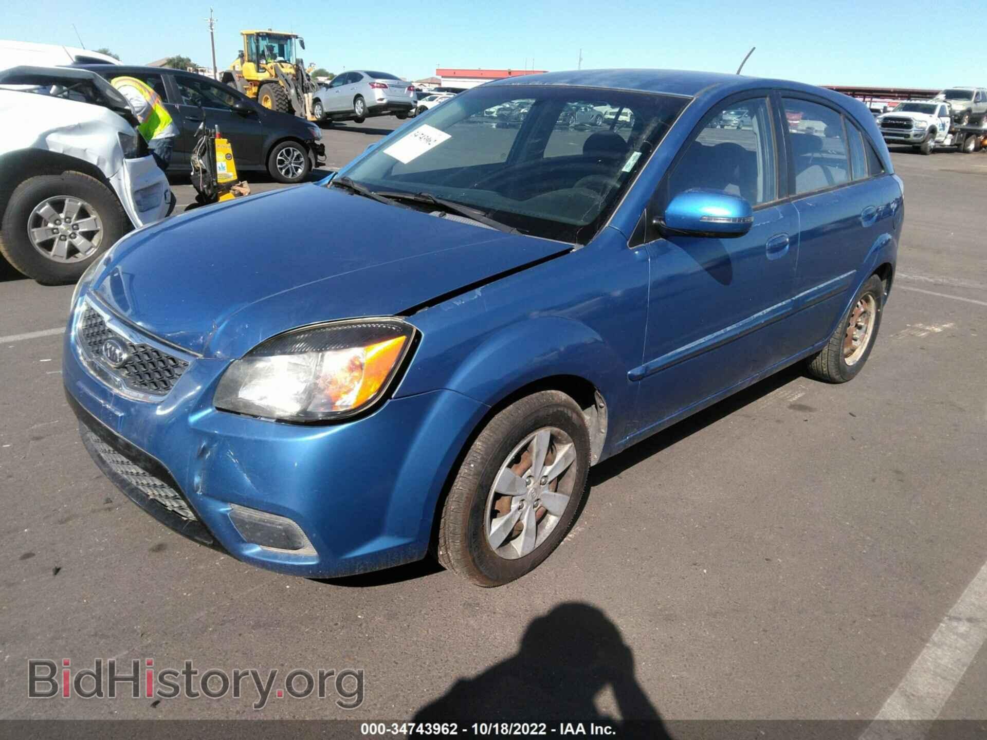 2010 KIA RIO - VIN: KNADH5A37A6669944 - Фото 2