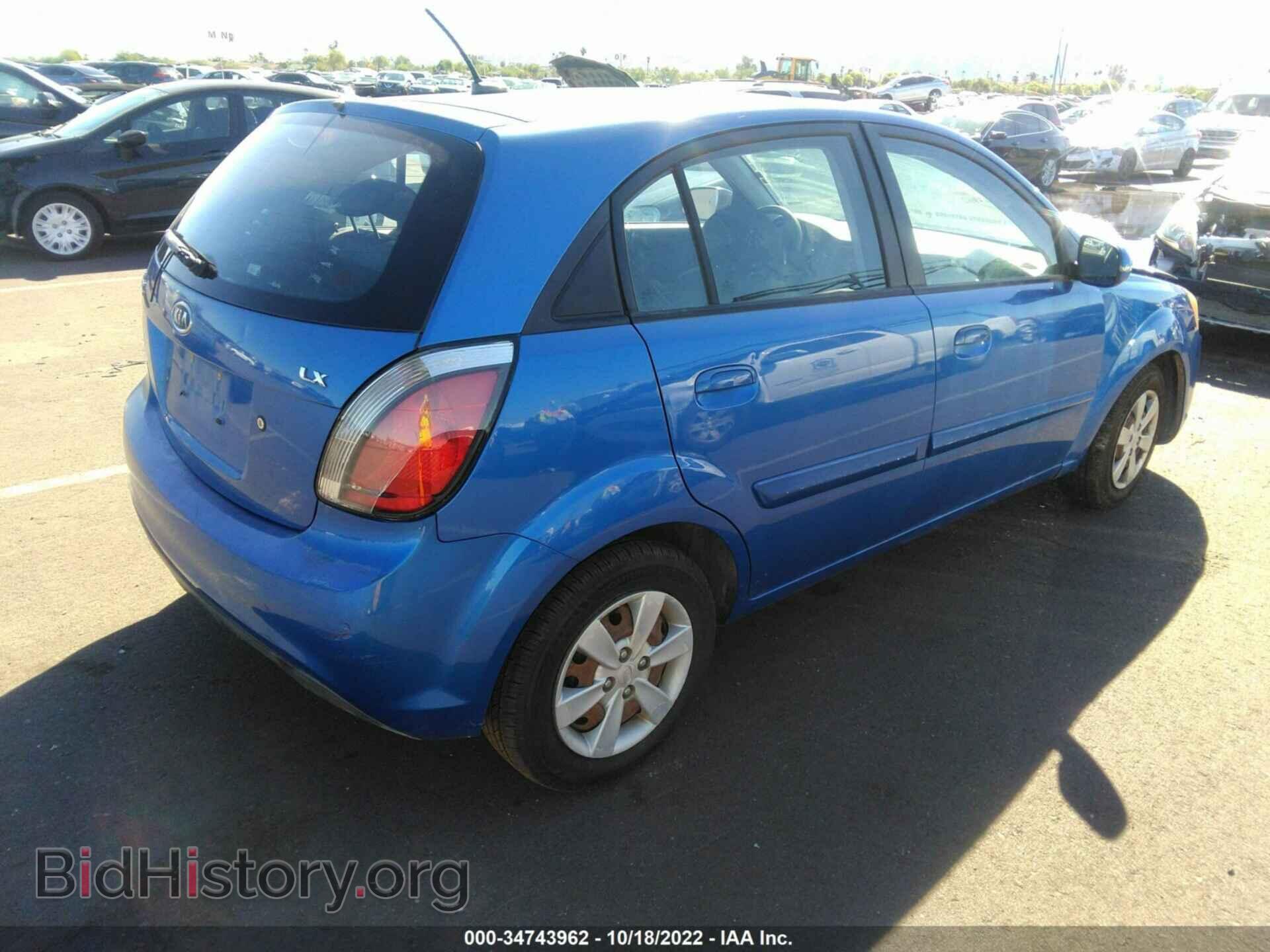 2010 KIA RIO - VIN: KNADH5A37A6669944 - Фото 4