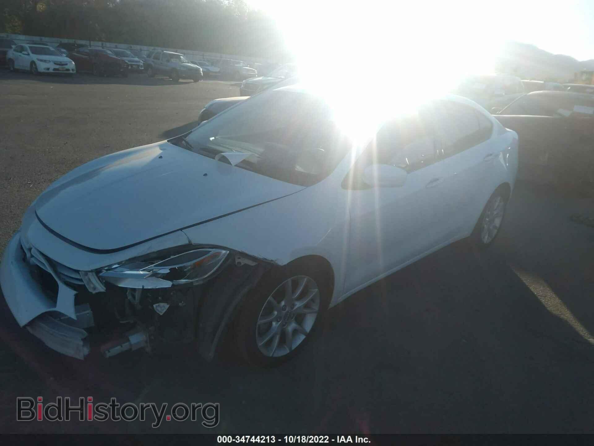 2013 DODGE DART - VIN: 1C3CDFBA3DD226417 - Photo 2