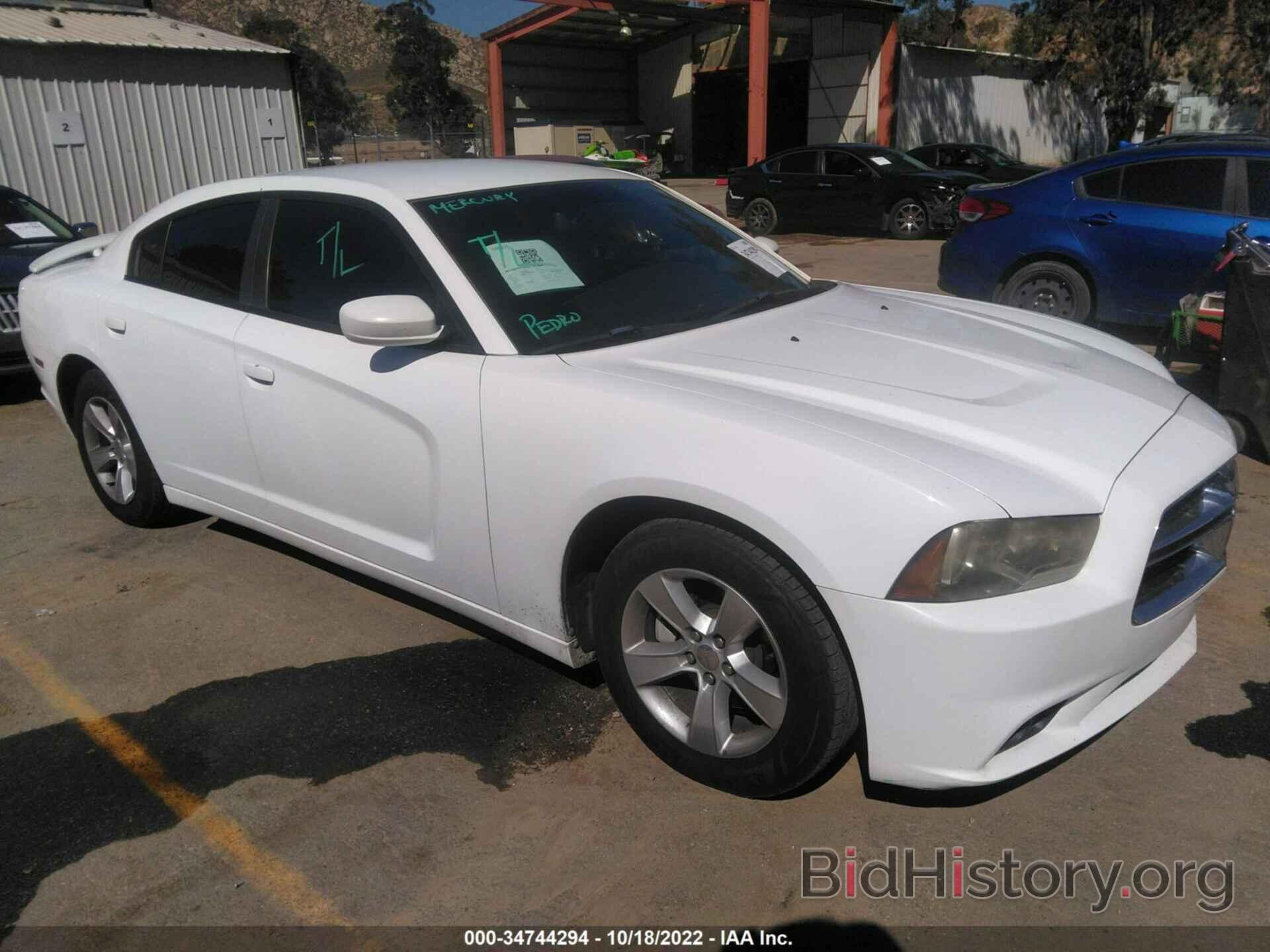 Photo 2C3CDXHG4CH270980 - DODGE CHARGER 2012