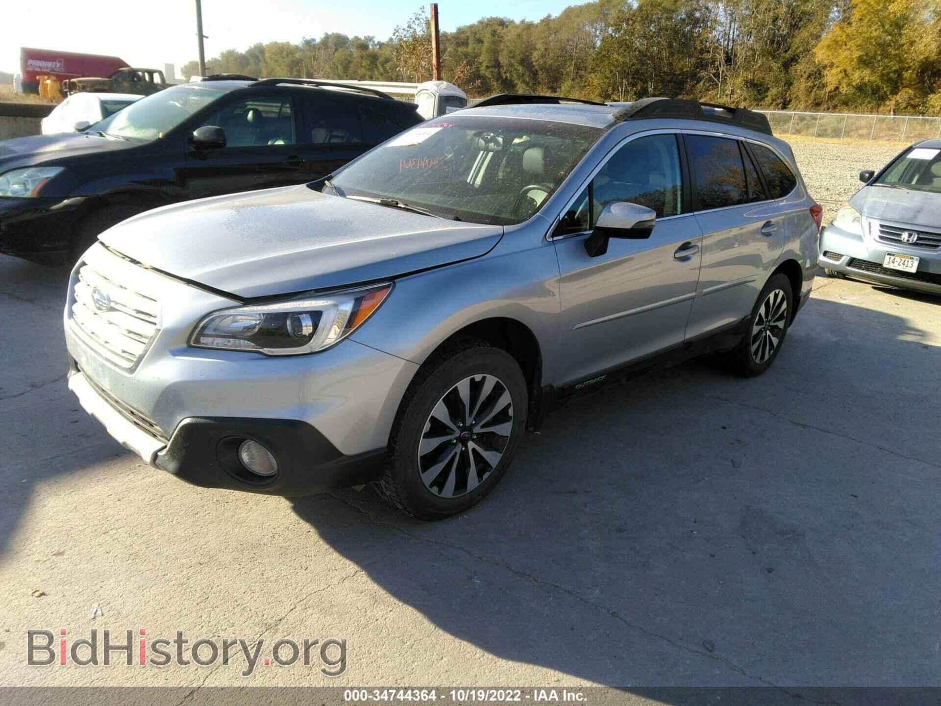 2016 SUBARU OUTBACK - VIN: 4S4BSBLC0G3221932 - Фото 2
