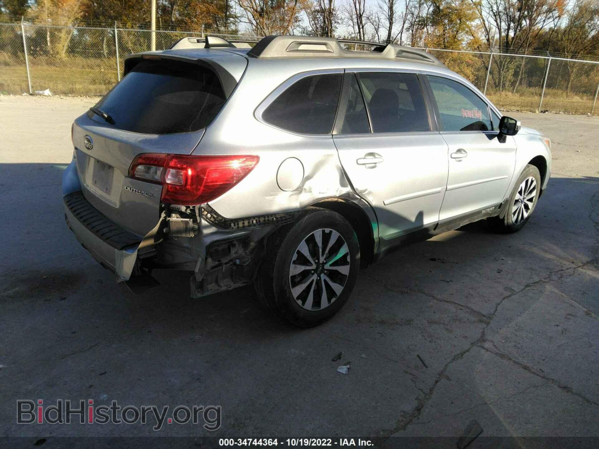 2016 SUBARU OUTBACK - VIN: 4S4BSBLC0G3221932 - Фото 4