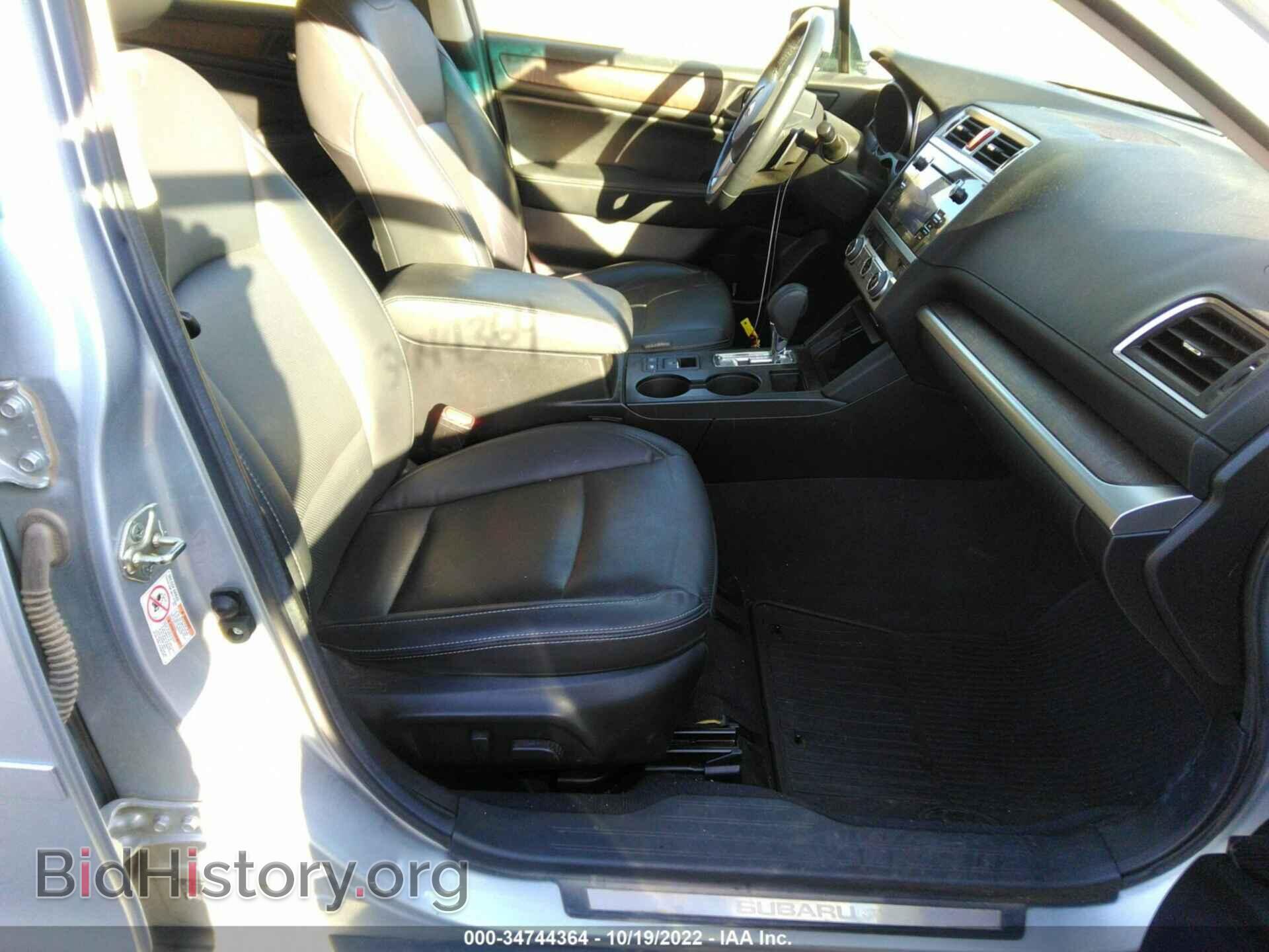 2016 SUBARU OUTBACK - VIN: 4S4BSBLC0G3221932 - Фото 5