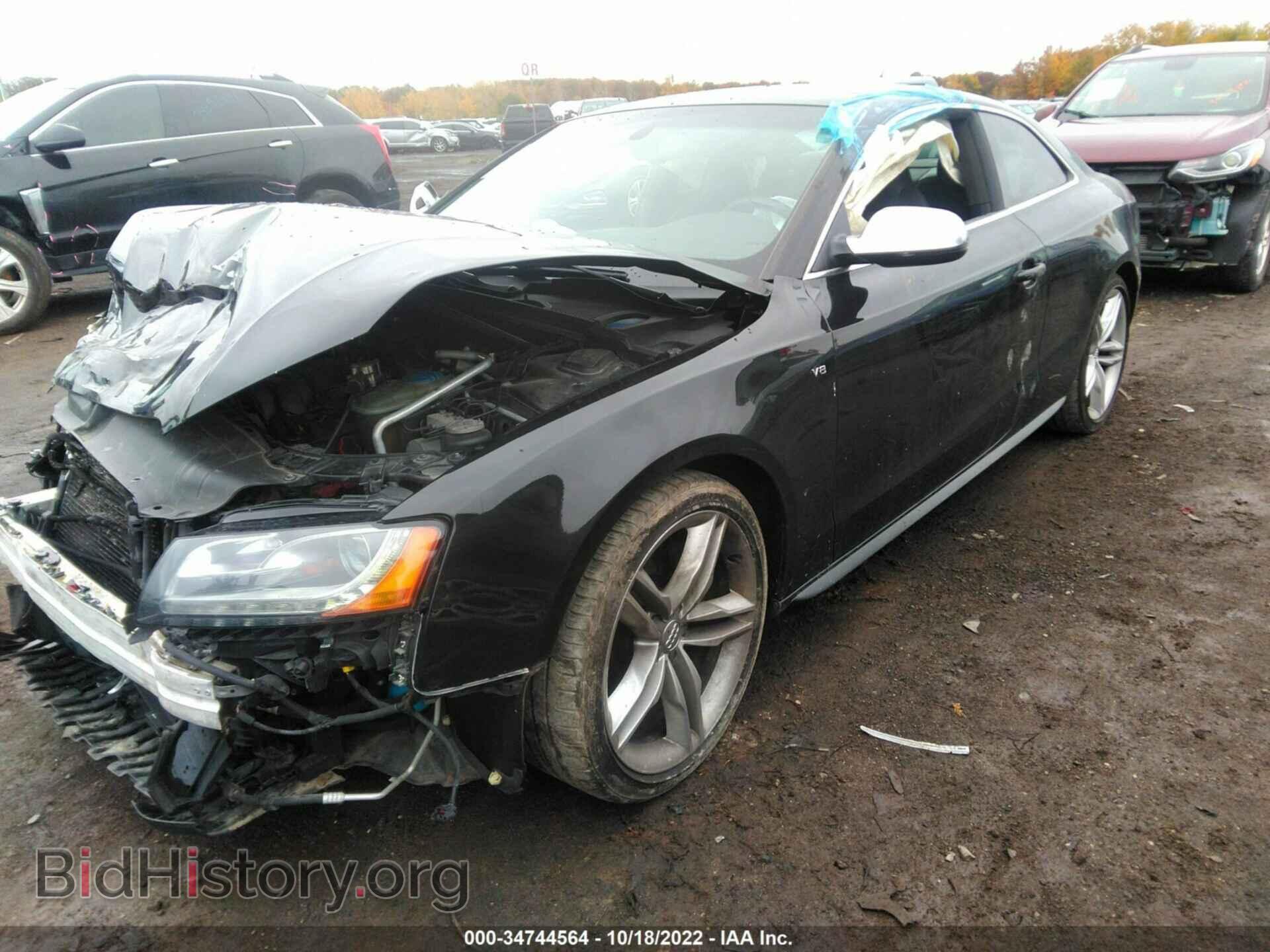2012 AUDI S5 - VIN: WAUVVAFR6CA002396 - Фото 2