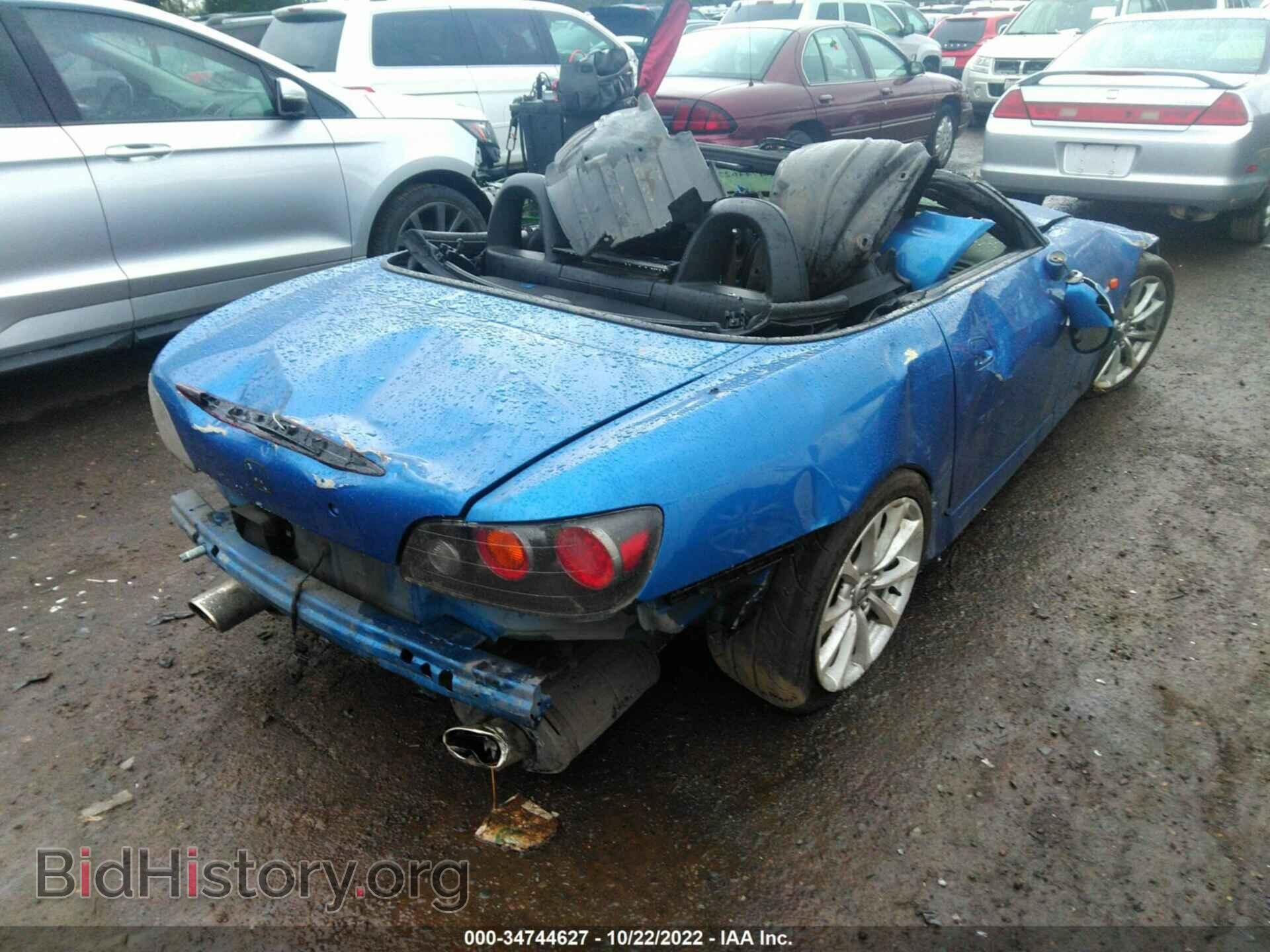 2006 HONDA S2000 - VIN: JHMAP21446S001323 - Фото 4