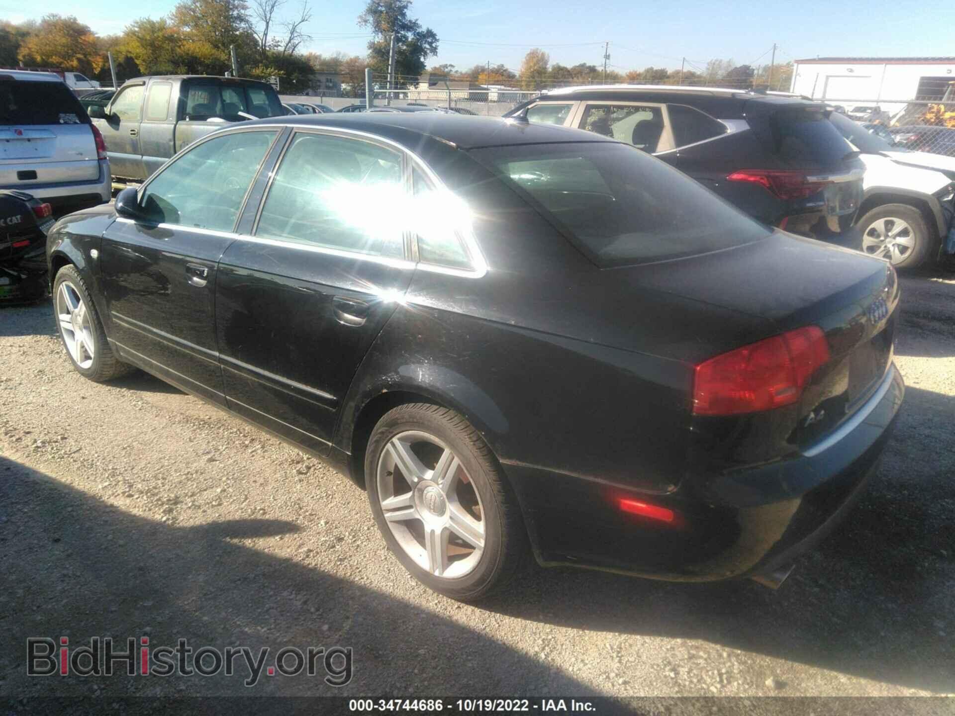 2007 AUDI A4 - VIN: WAUDF78E87A060411 - Фото 3