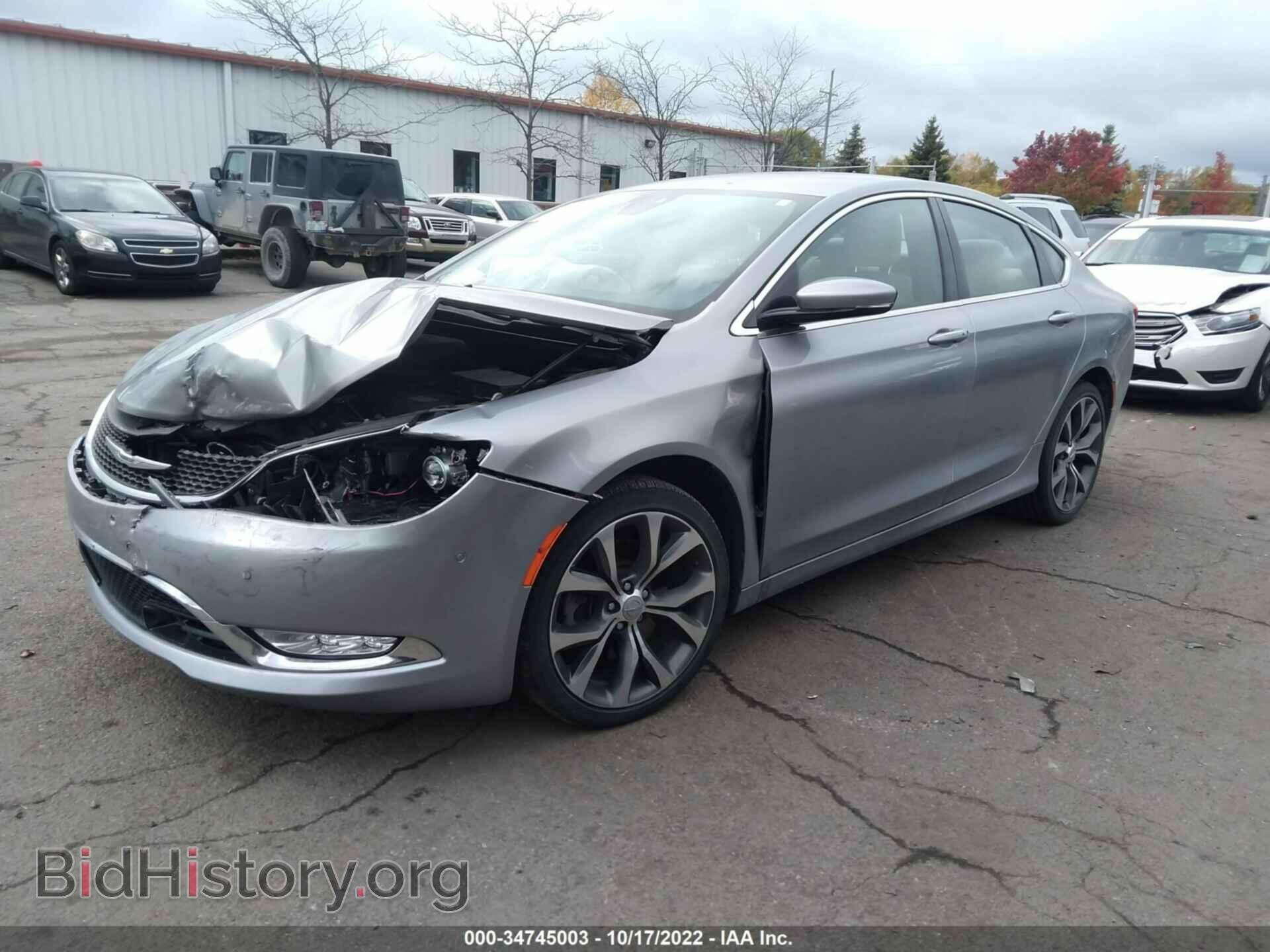 2015 CHRYSLER 200 - VIN: 1C3CCCCG7FN565442 - Фото 2