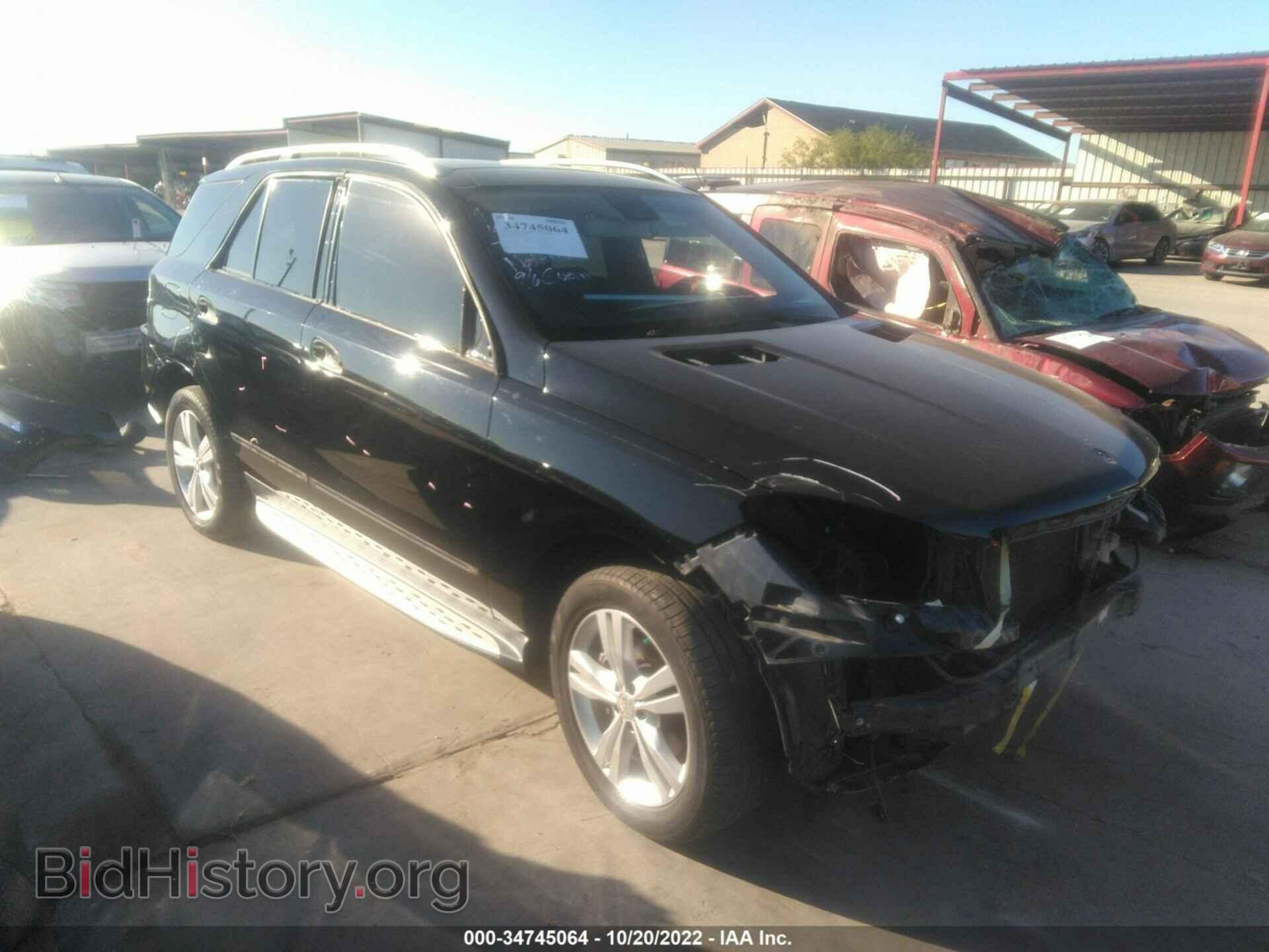 Photo 4JGDA5HB0DA100953 - MERCEDES-BENZ M-CLASS 2013