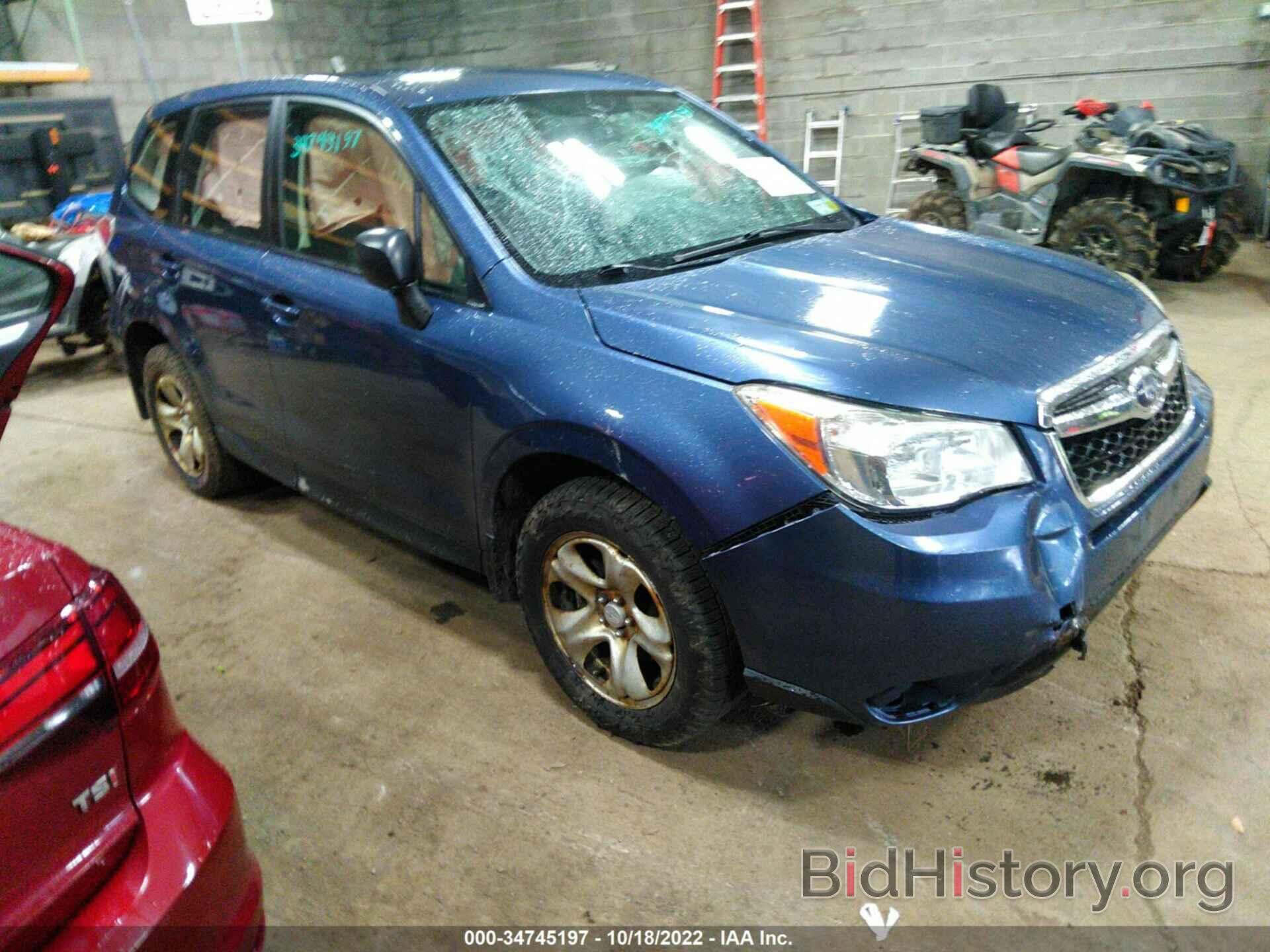 Photo JF2SJAAC6EH469639 - SUBARU FORESTER 2014