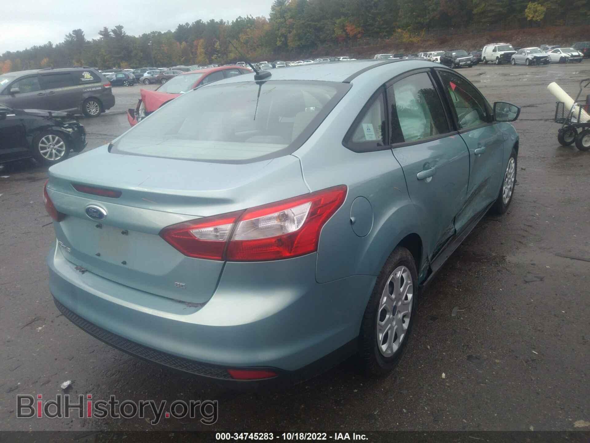 2012 FORD FOCUS - VIN: 1FAHP3F28CL351353 - Фото 4