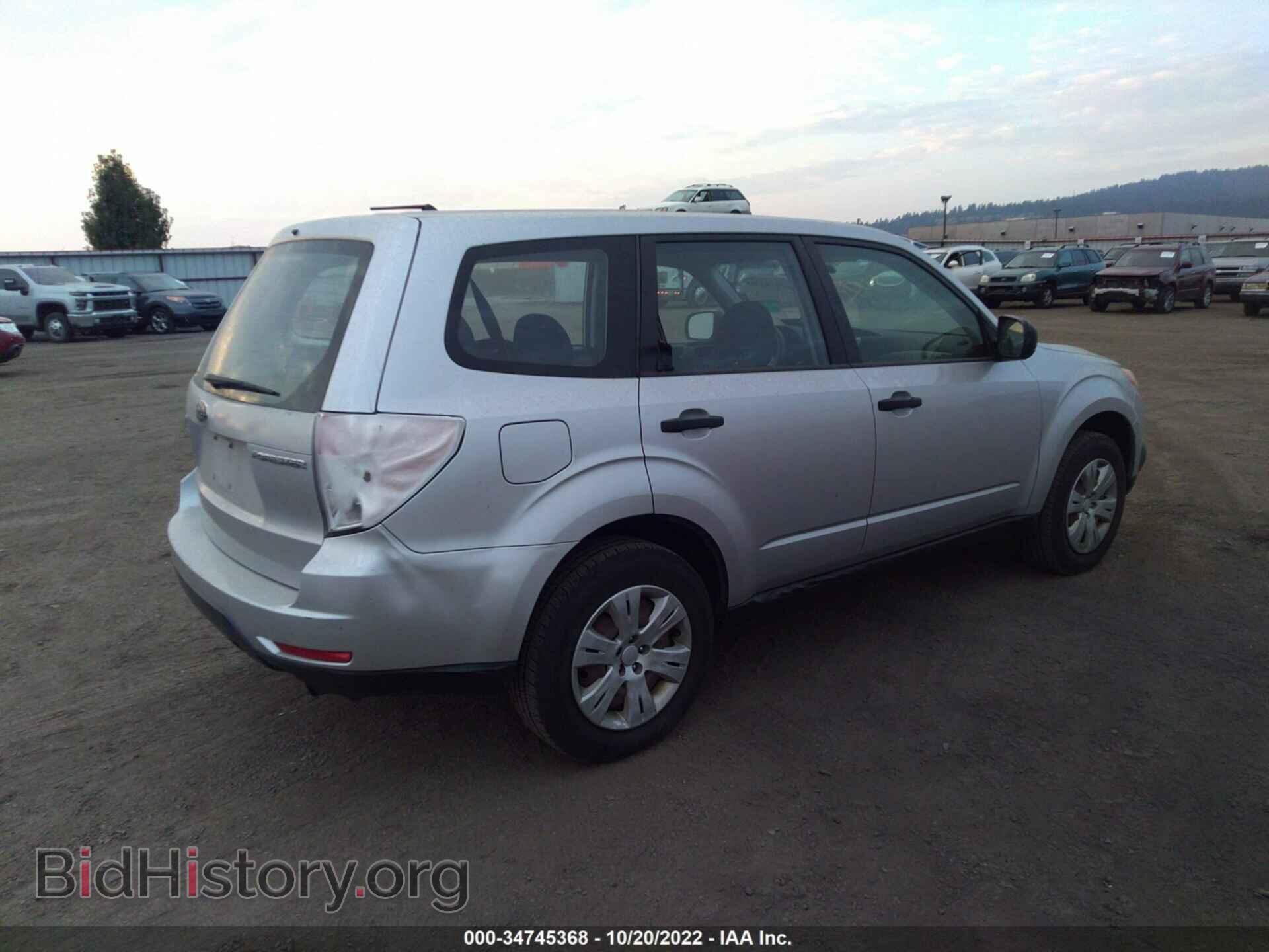 2009 SUBARU FORESTER - VIN: JF2SH61609H719336 - Фото 4