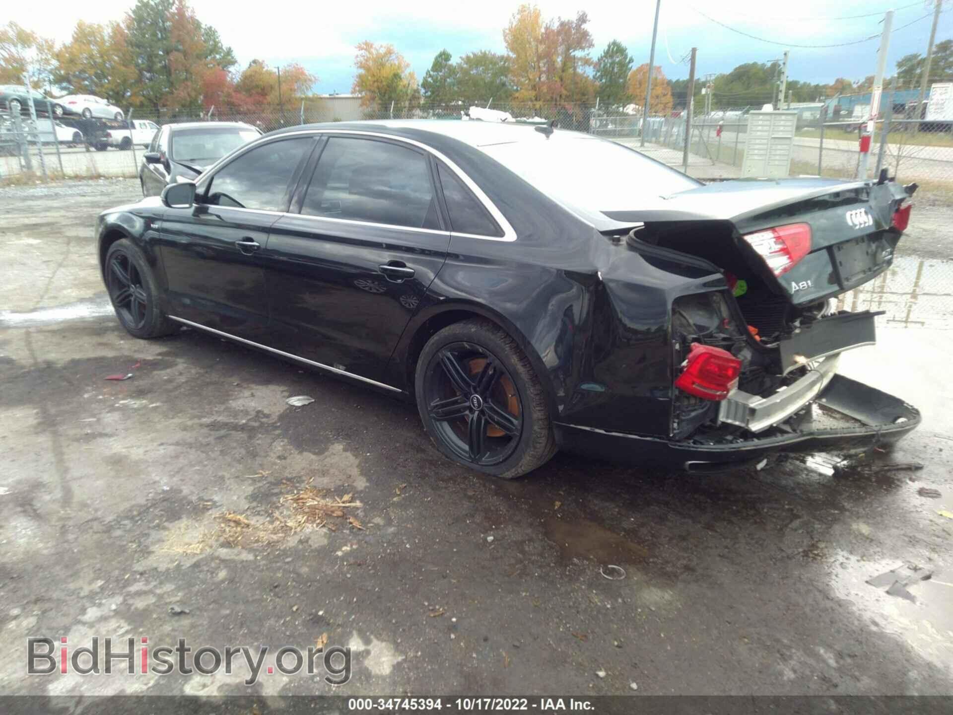 2013 AUDI A8 L - VIN: WAUR2AFD5DN026486 - Фото 3