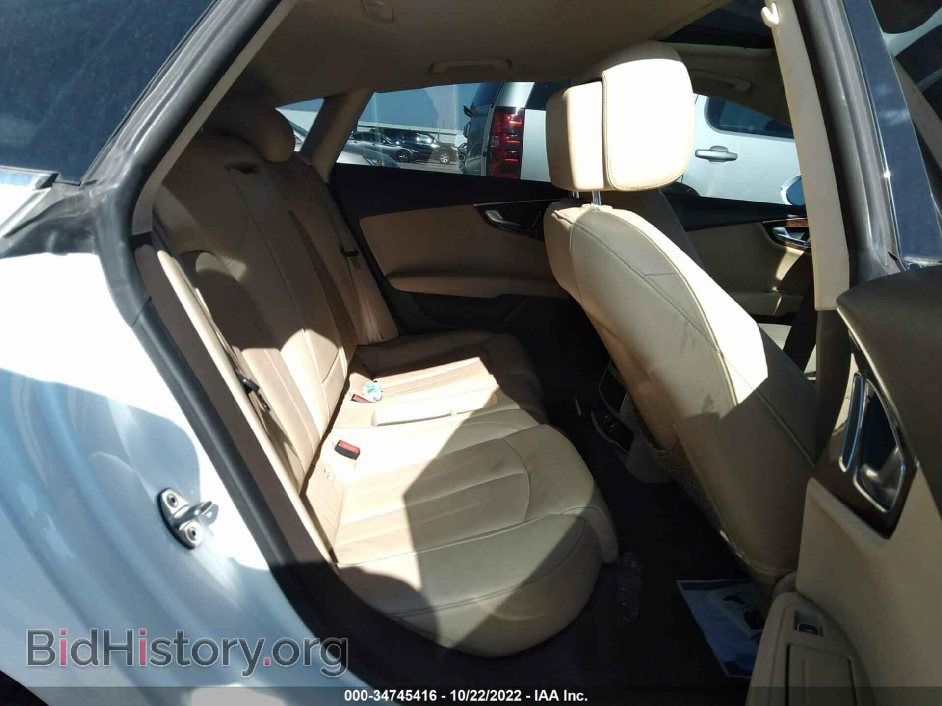 2012 AUDI A7 - VIN: WAUSGAFC0CN002430 - Фото 8