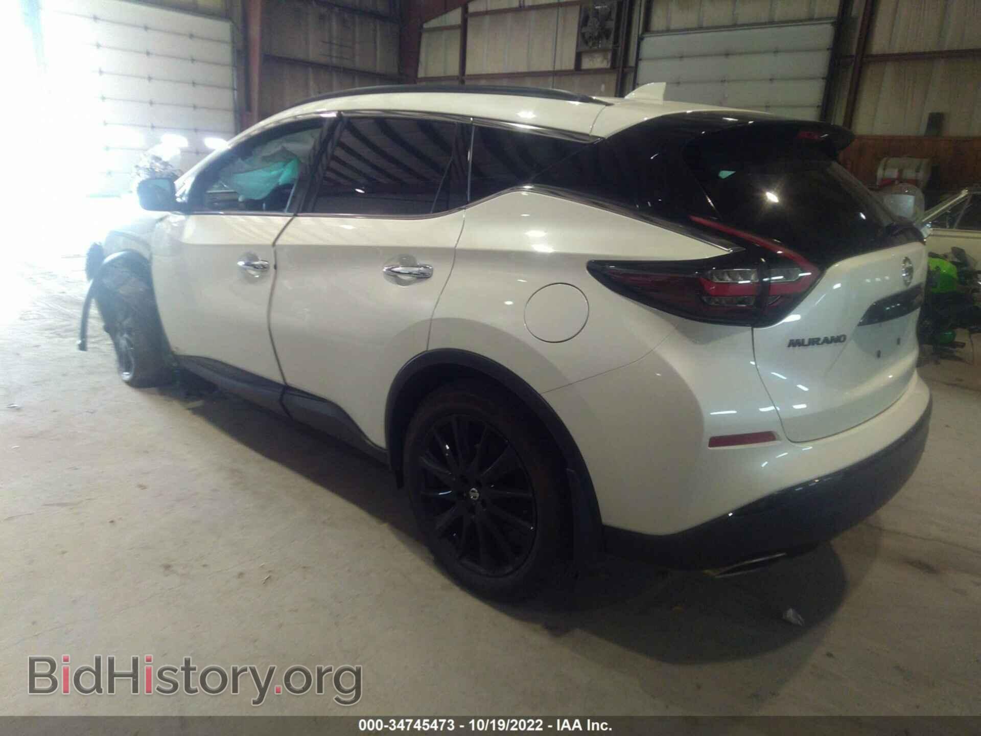 2022 NISSAN MURANO - VIN: 5N1AZ2BS8NC108419 - Фото 3