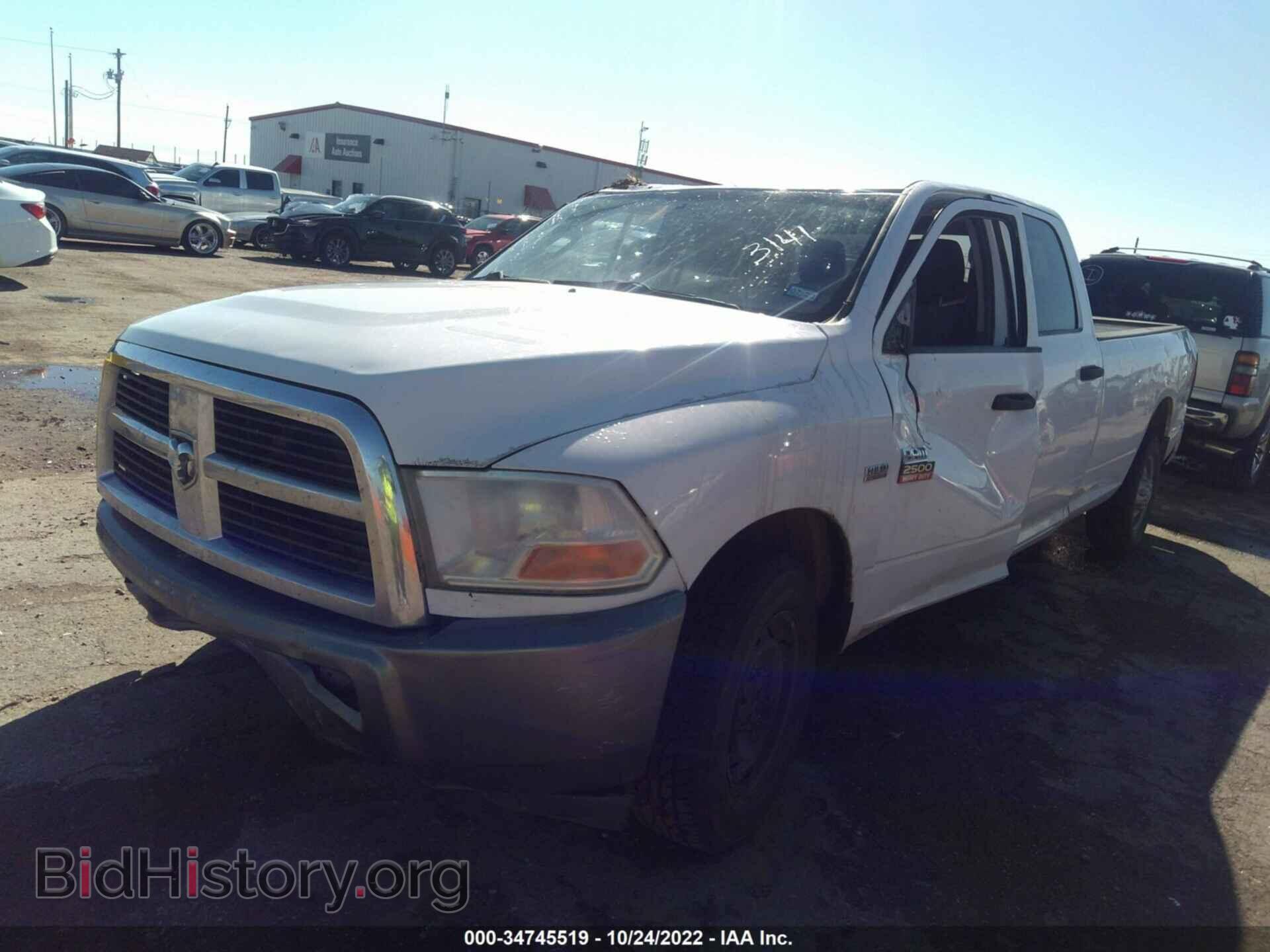 2011 RAM 2500 - VIN: 3D7TP2CT1BG593141 - Фото 2