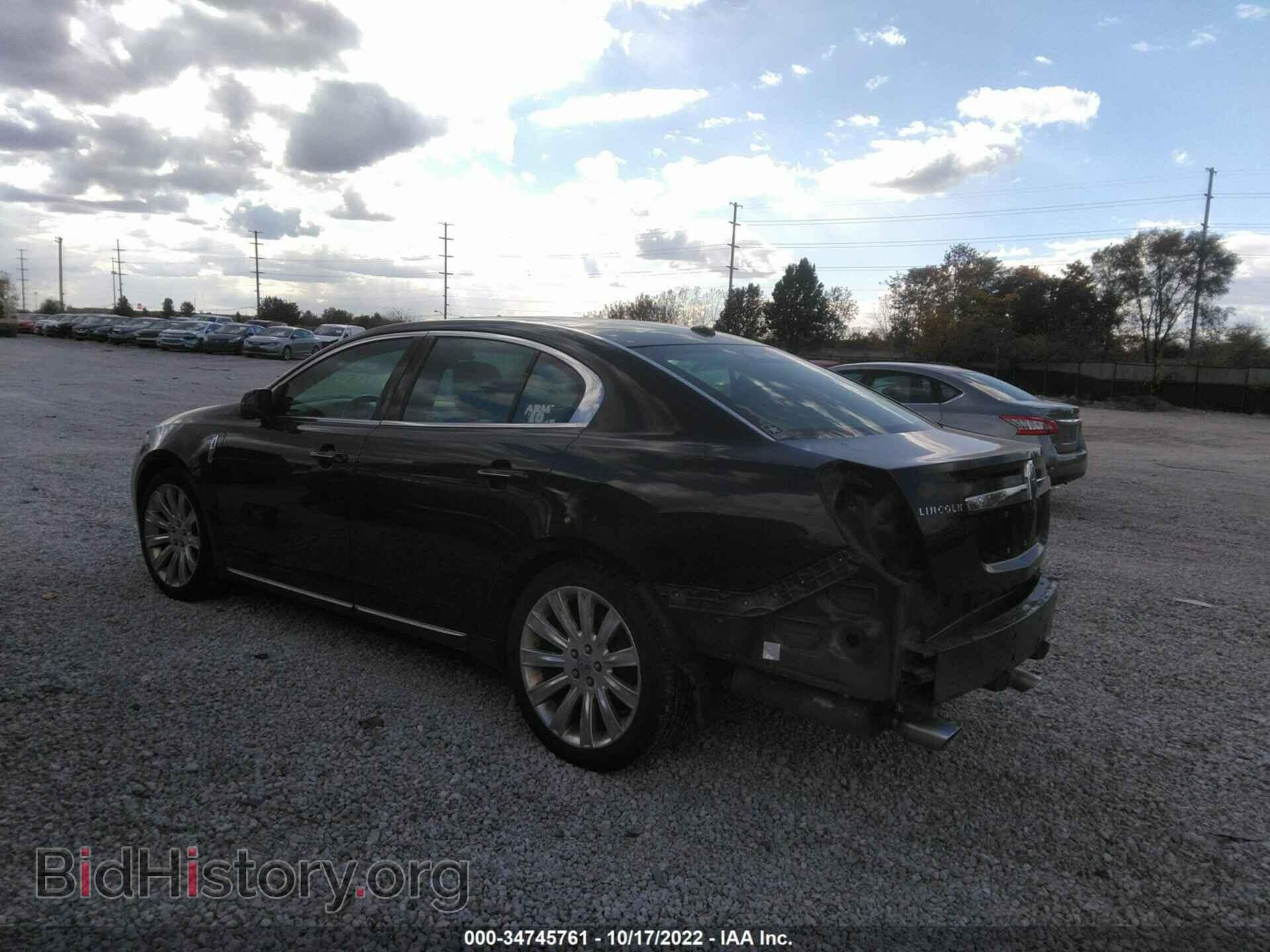 2012 LINCOLN MKS - VIN: 1LNHL9ERXCG806845 - Фото 3