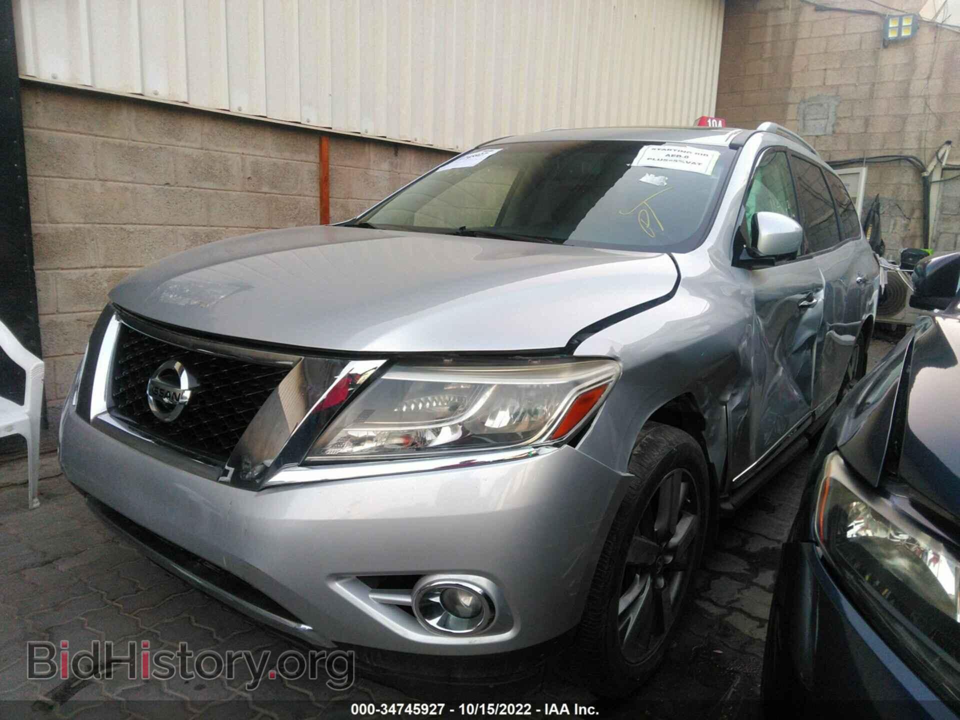 2014 NISSAN PATHFINDER - VIN: 001AR2MM5EC708328 - Фото 2