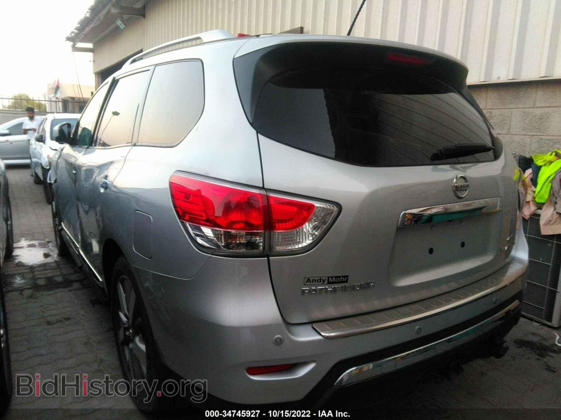 2014 NISSAN PATHFINDER - VIN: 001AR2MM5EC708328 - Фото 3