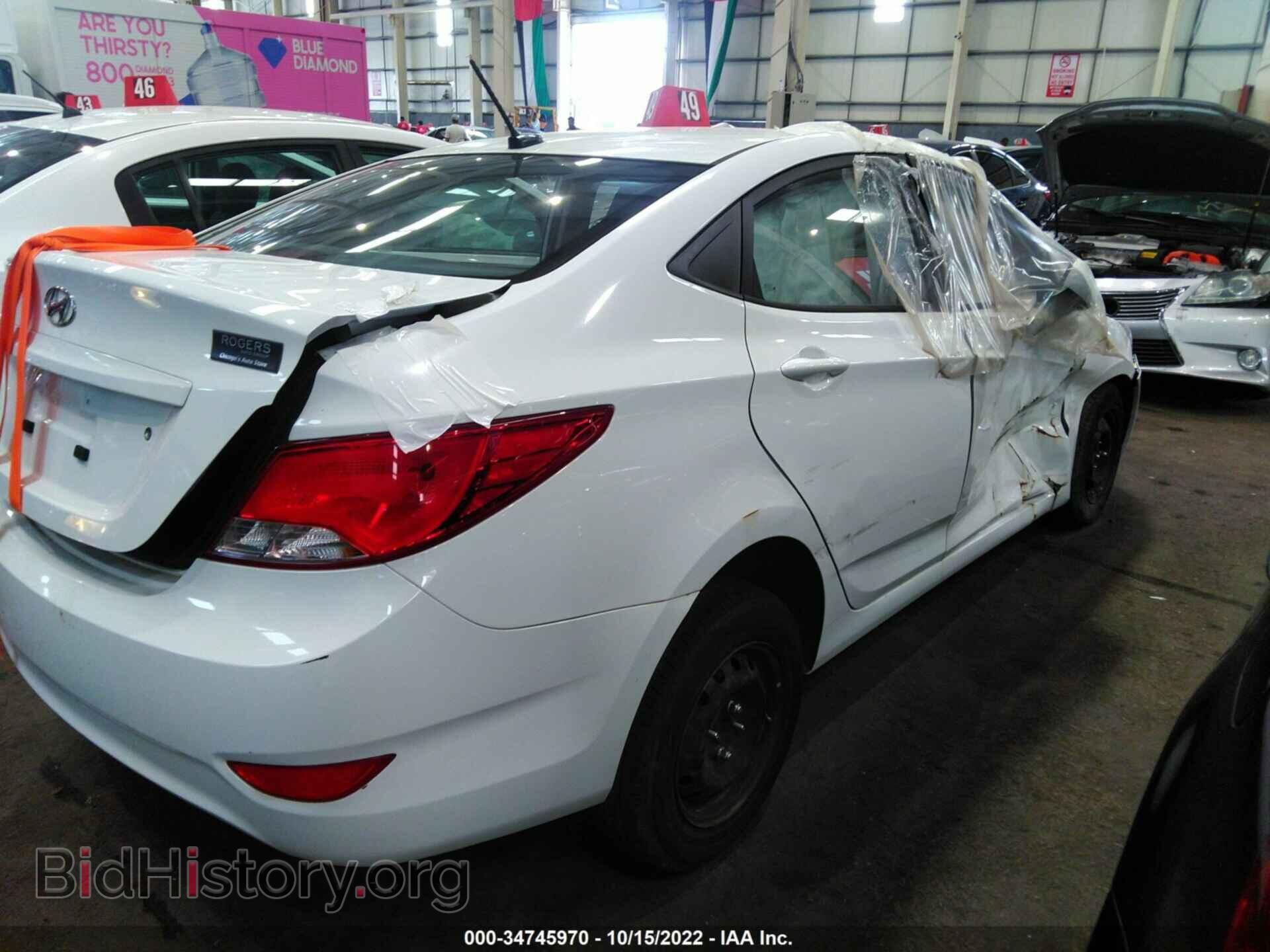 2015 HYUNDAI ACCENT - VIN: 00HCT4AE9FU932636 - Фото 4