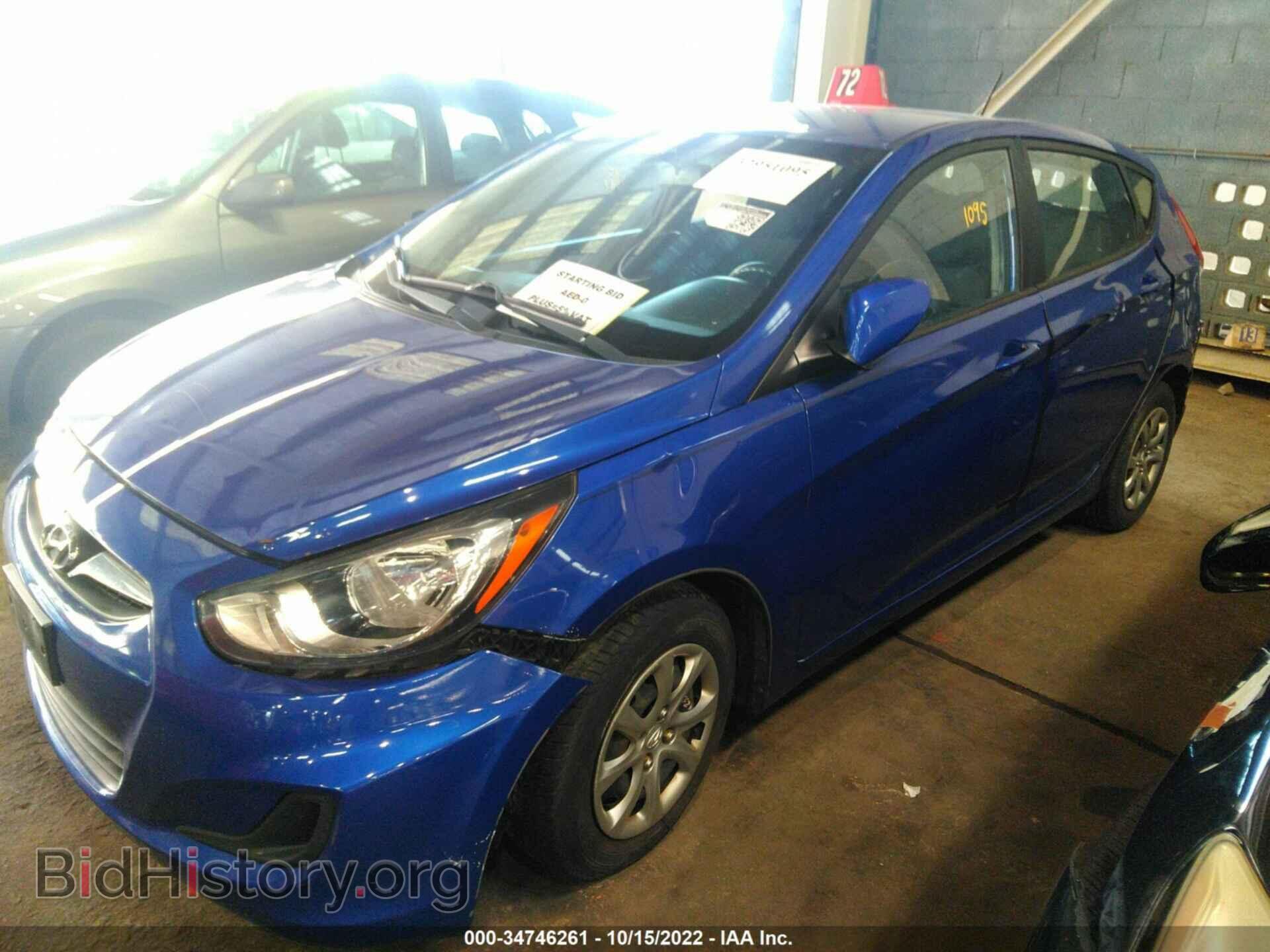 2012 HYUNDAI ACCENT - VIN: 00HCT5AE7CU004549 - Фото 2