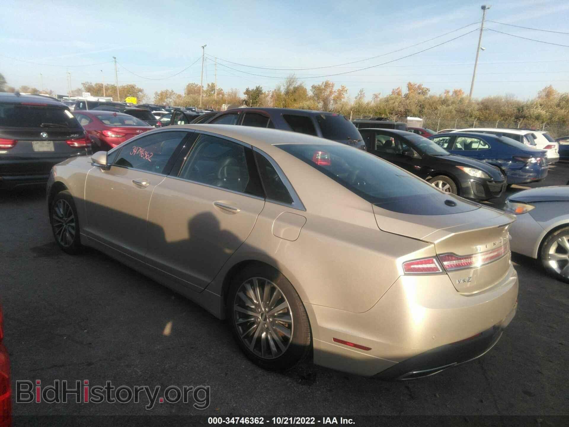 2017 LINCOLN MKZ - VIN: 3LN6L5D98HR637698 - Фото 3