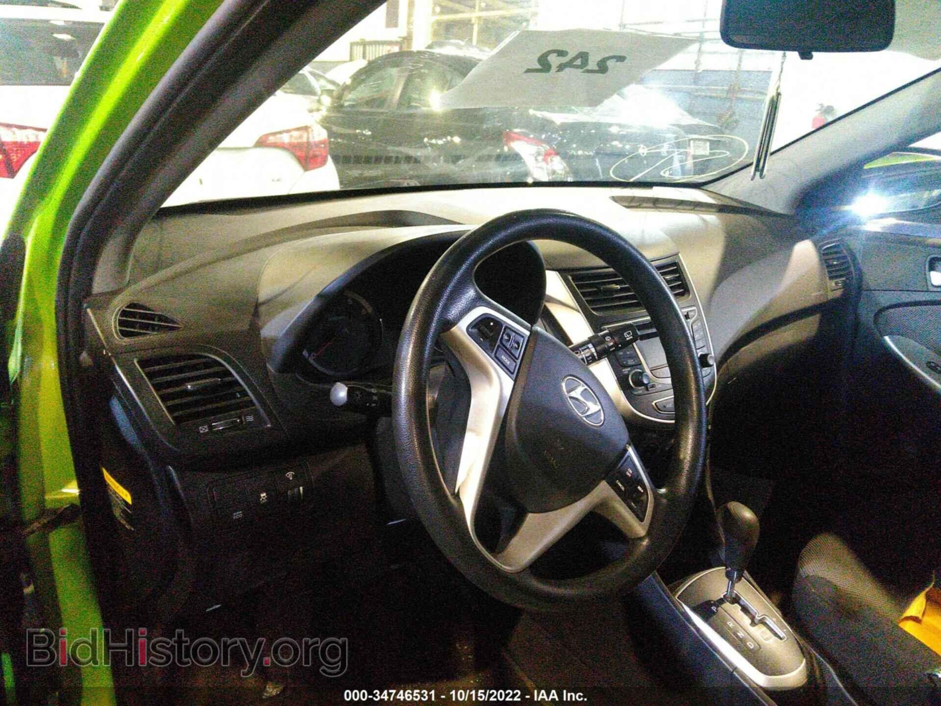 2012 HYUNDAI ACCENT - VIN: 00HCT5AE1CU012081 - Фото 7