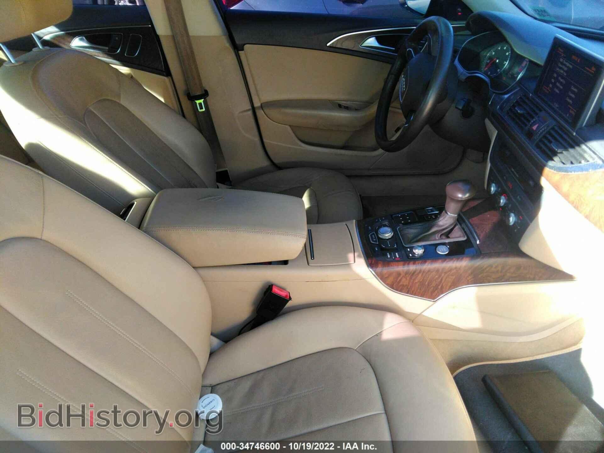 2012 AUDI A6 - VIN: WAUDFAFCXCN114969 - Фото 5