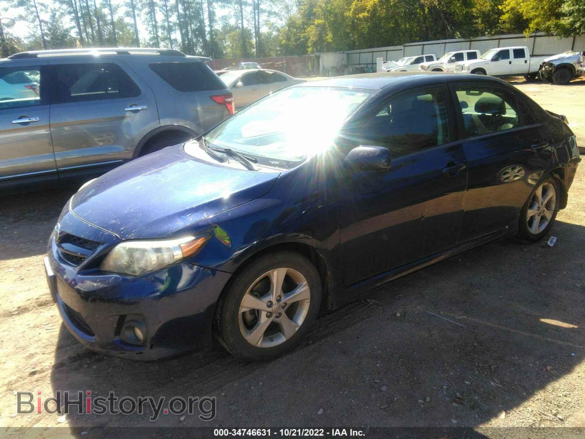 2012 TOYOTA COROLLA - VIN: 5YFBU4EE3CP033805 - Фото 2
