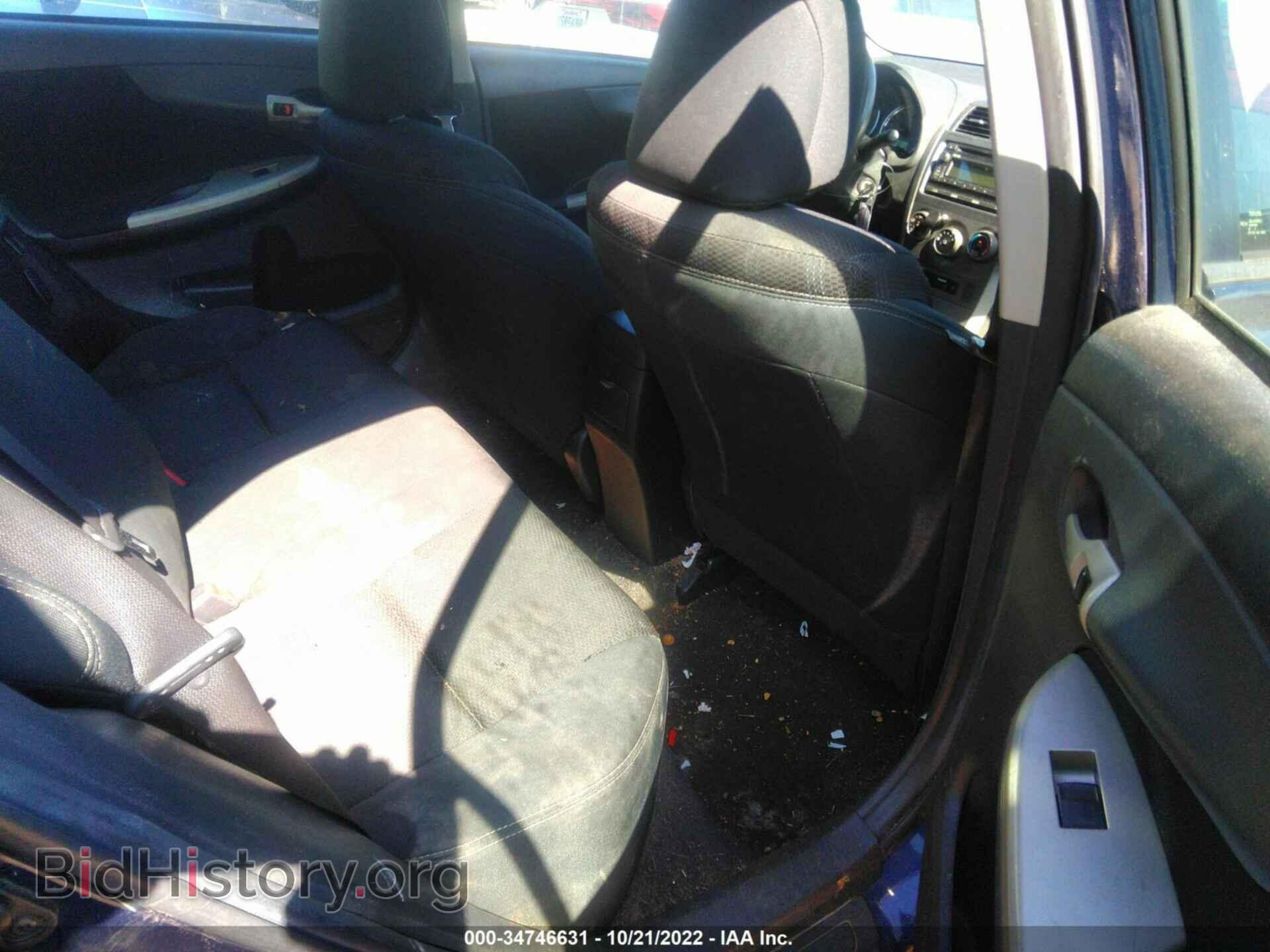 2012 TOYOTA COROLLA - VIN: 5YFBU4EE3CP033805 - Фото 8