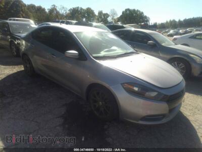 2015 Dodge DART SE, silver — VIN 1C3CDFAA5FD432830, IAAI