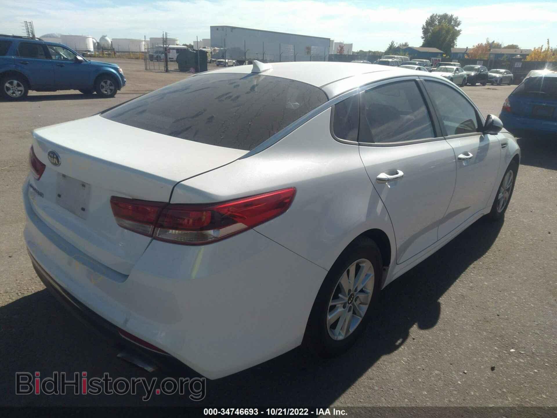 2016 KIA OPTIMA - VIN: KNAGT4L34G5100504 - Фото 4