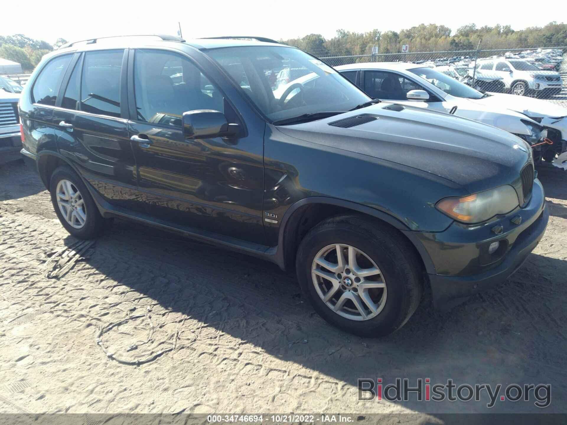 Photo 5UXFA135X6LY38689 - BMW X5 2006