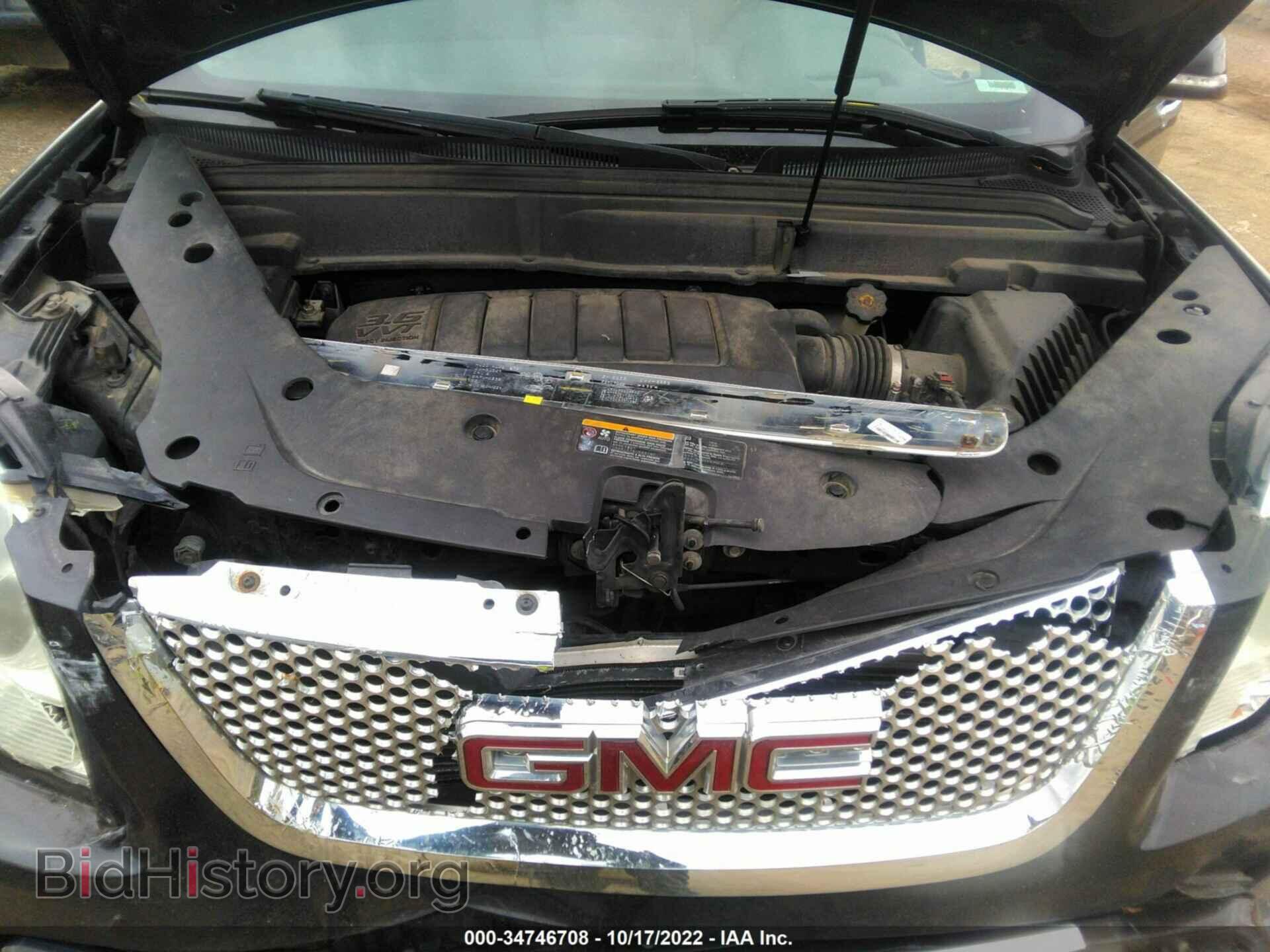 2012 GMC ACADIA - VIN: 1GKKRTED1CJ368024 - Фото 10