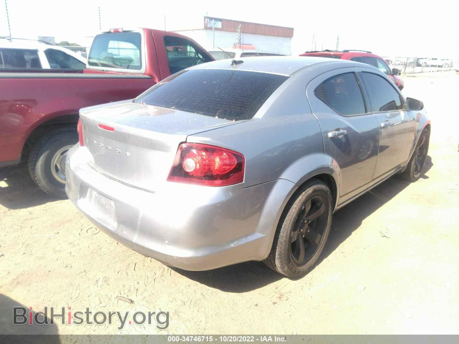 2013 DODGE AVENGER - VIN: 1C3CDZAB5DN627232 - Photo 4
