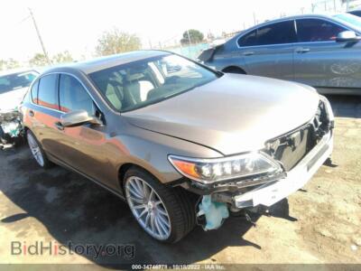 2014 Acura RLX Advance PKG, шампань — VIN JH4KC1F96EC005879, IAAI