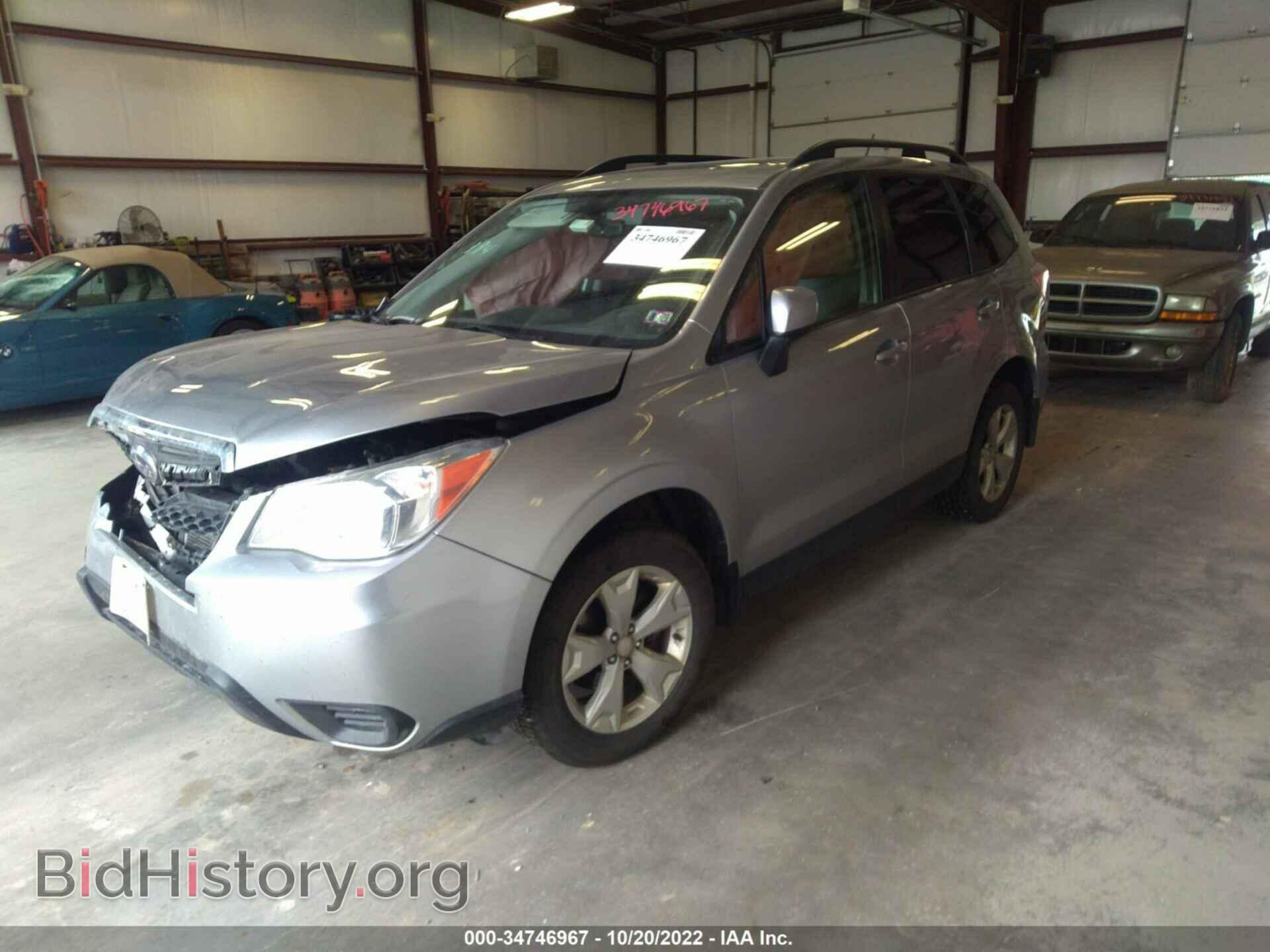 2014 SUBARU FORESTER - VIN: JF2SJAEC8EH536008 - Фото 2