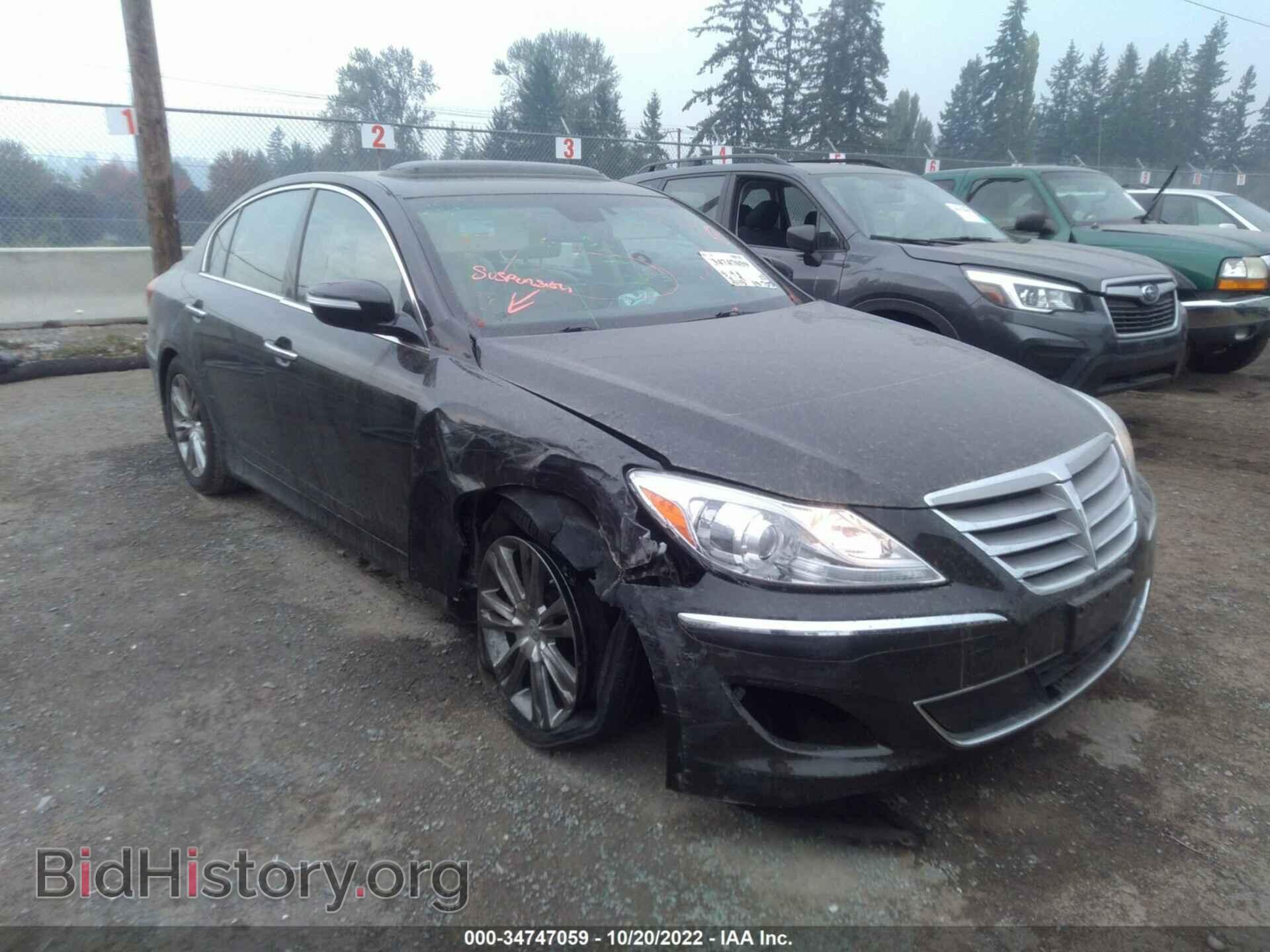 Photo KMHGC4DD8EU265514 - HYUNDAI GENESIS 2014