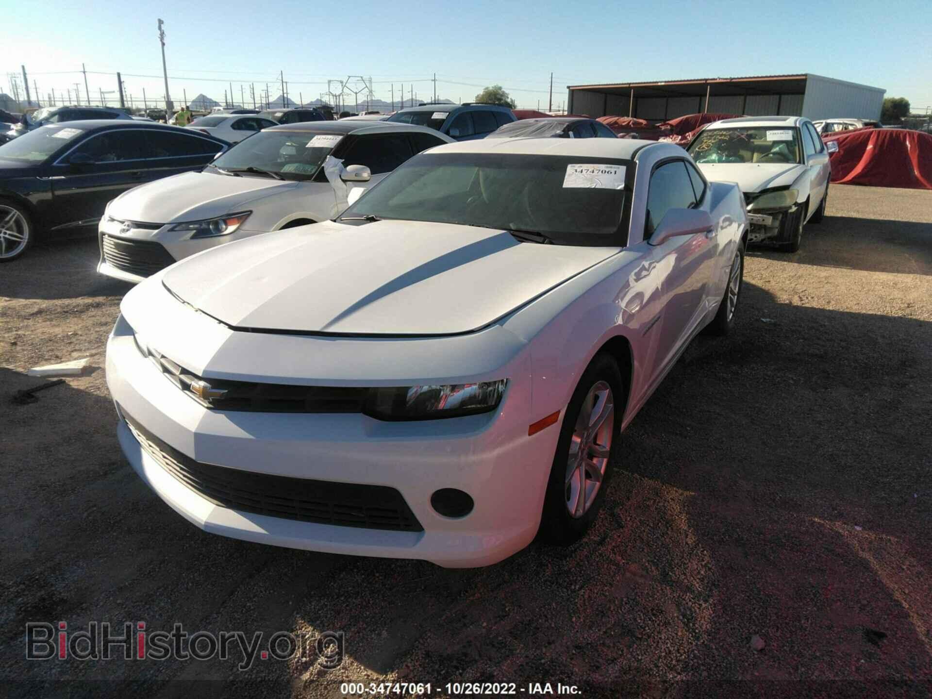 2014 CHEVROLET CAMARO - VIN: 2G1FA1E32E9177185 - Фото 2