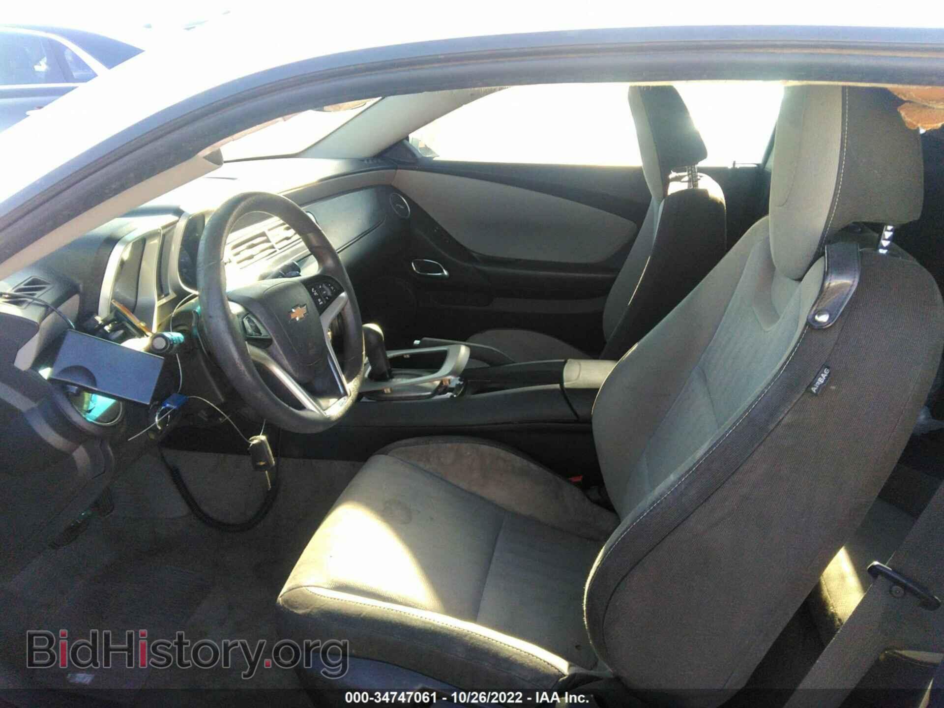 2014 CHEVROLET CAMARO - VIN: 2G1FA1E32E9177185 - Фото 5