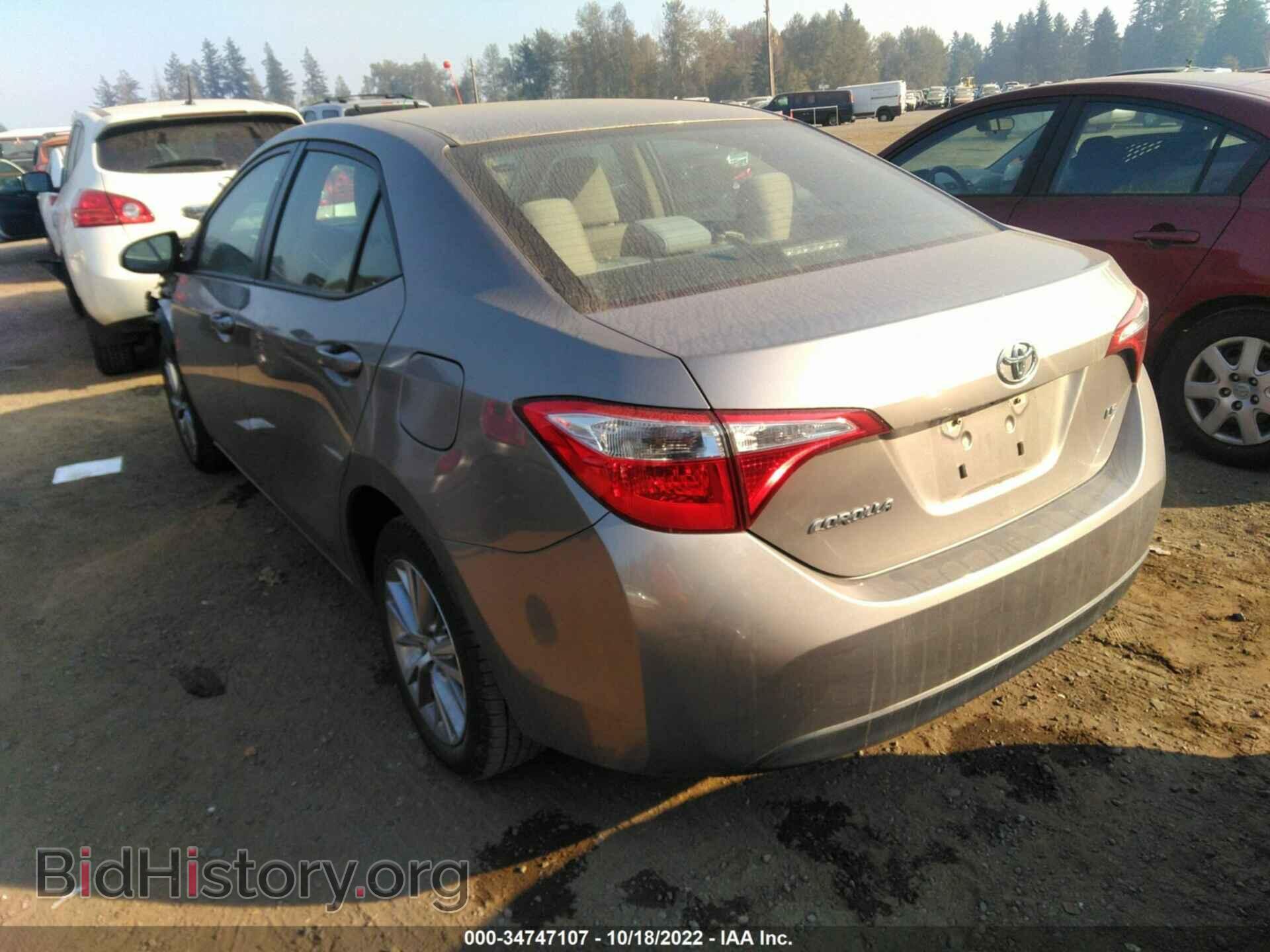 2014 TOYOTA COROLLA - VIN: 5YFBURHEXEP057546 - Фото 3